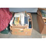 Two boxes of various books