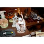 A Lladro musician figure