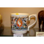 A Laura Knight, King Edward VIII coronation mug