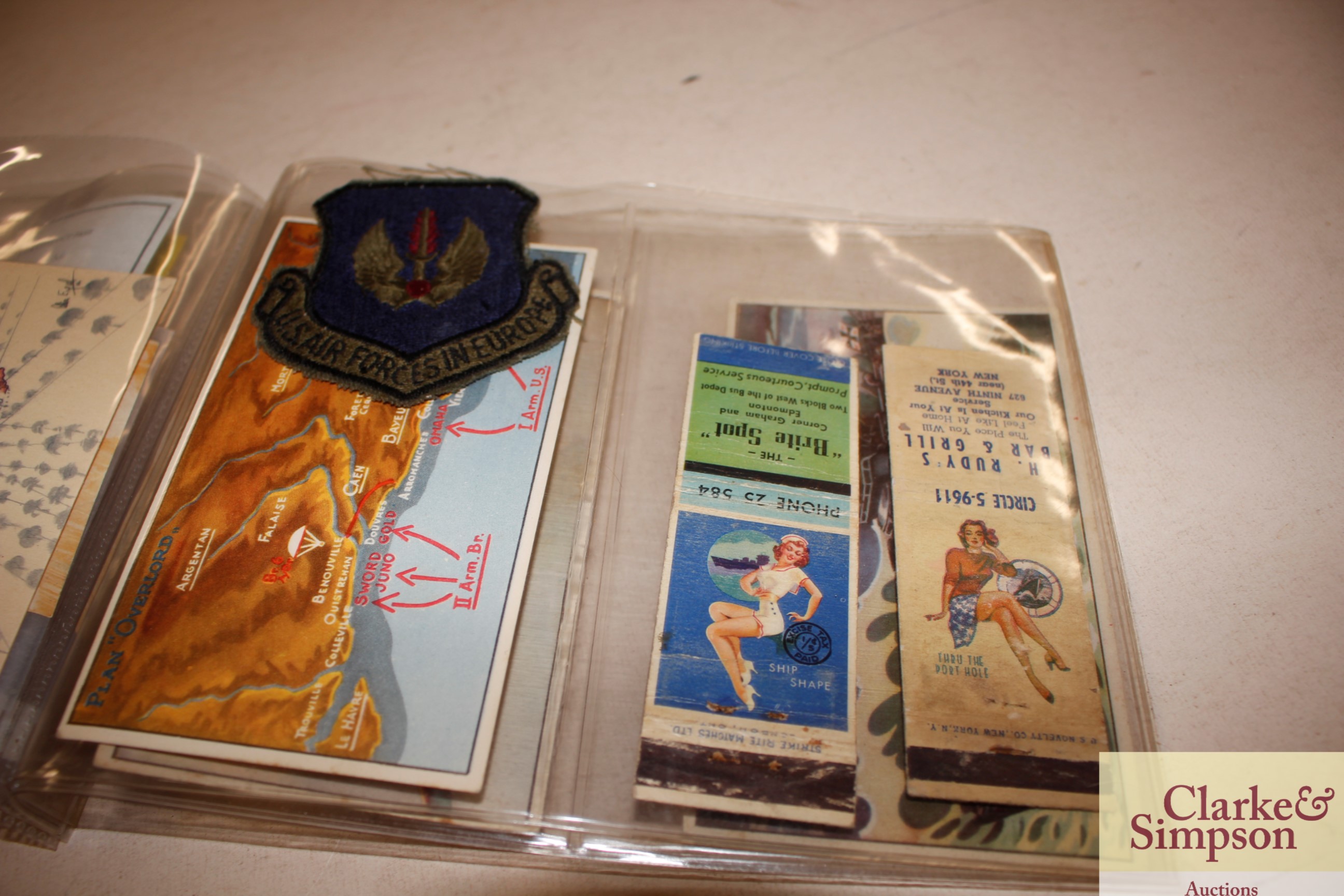 US Airman's ID tags, ephemera etc relating to Bent - Bild 10 aus 11