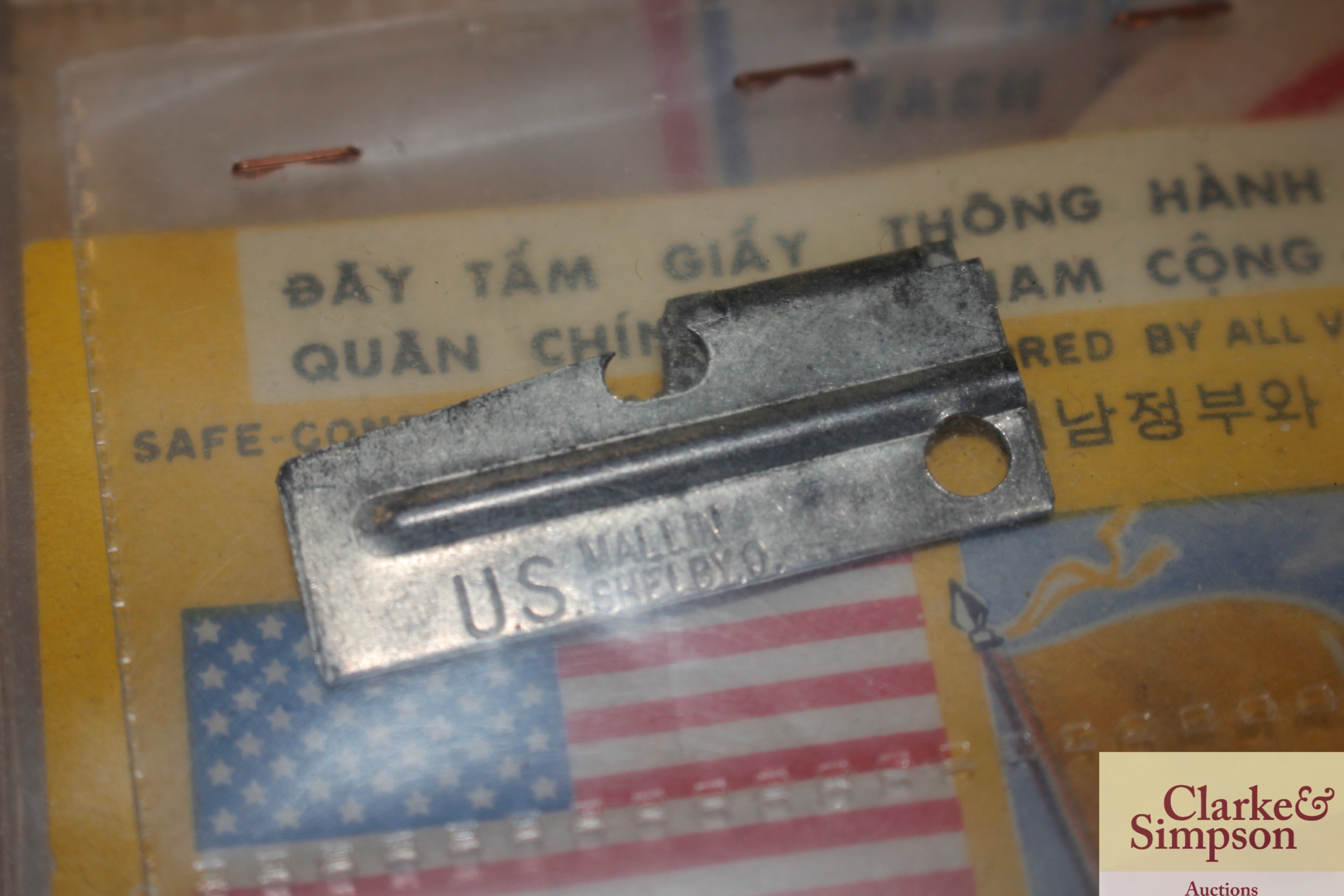 US Airman's ID tags, ephemera etc relating to Bent - Bild 3 aus 11