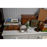 A quantity of decorative items and sundry items to