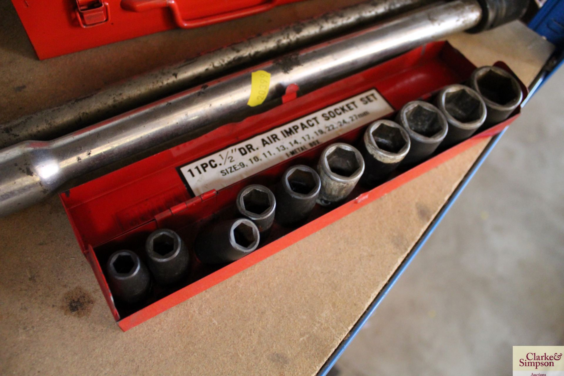 Quantity of 1/2in and 3/4in impact sockets. - Image 3 of 3