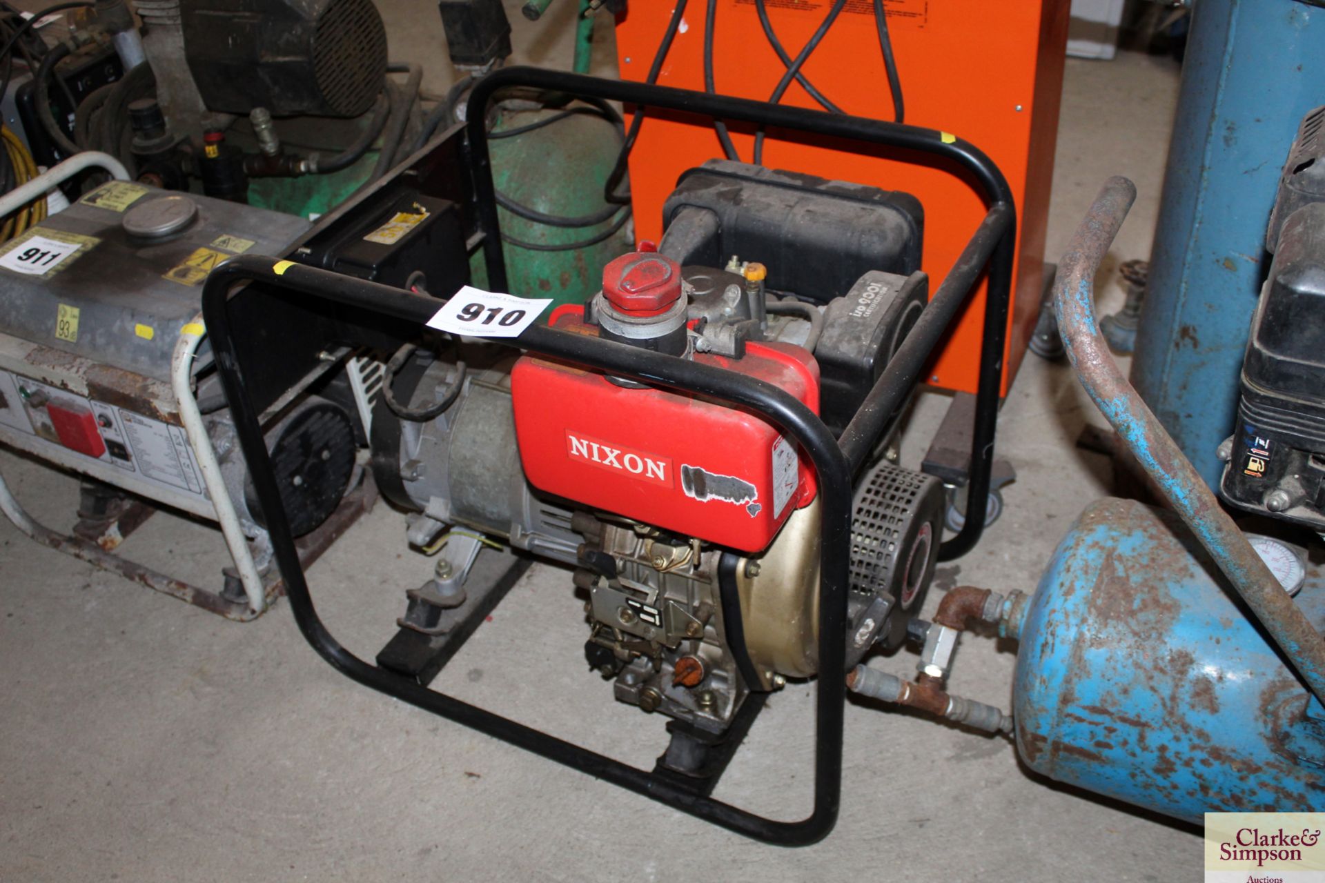 Nixon diesel generator. V - Image 2 of 3