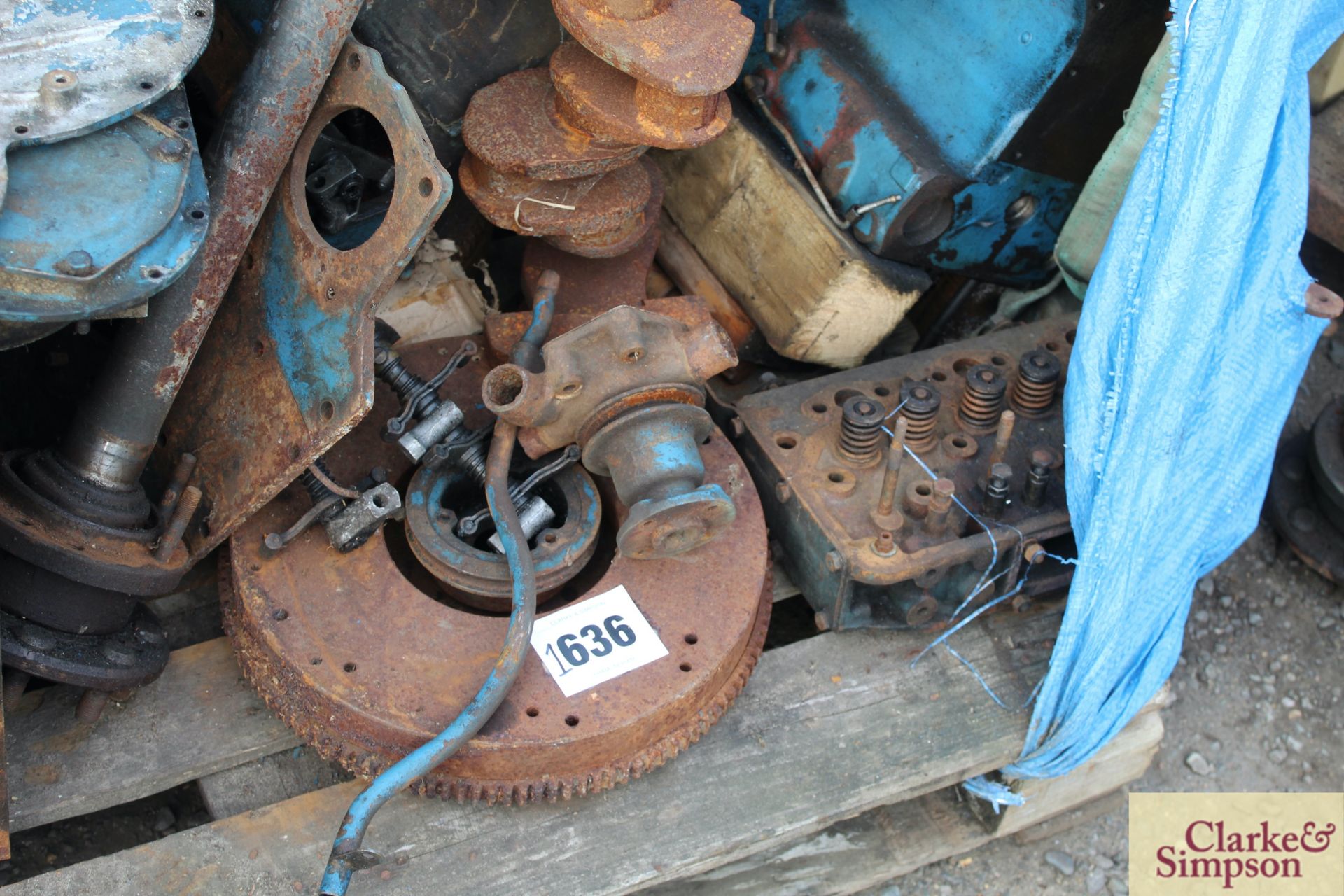 Large quantity of Fordson Dexta spares. - Image 3 of 5