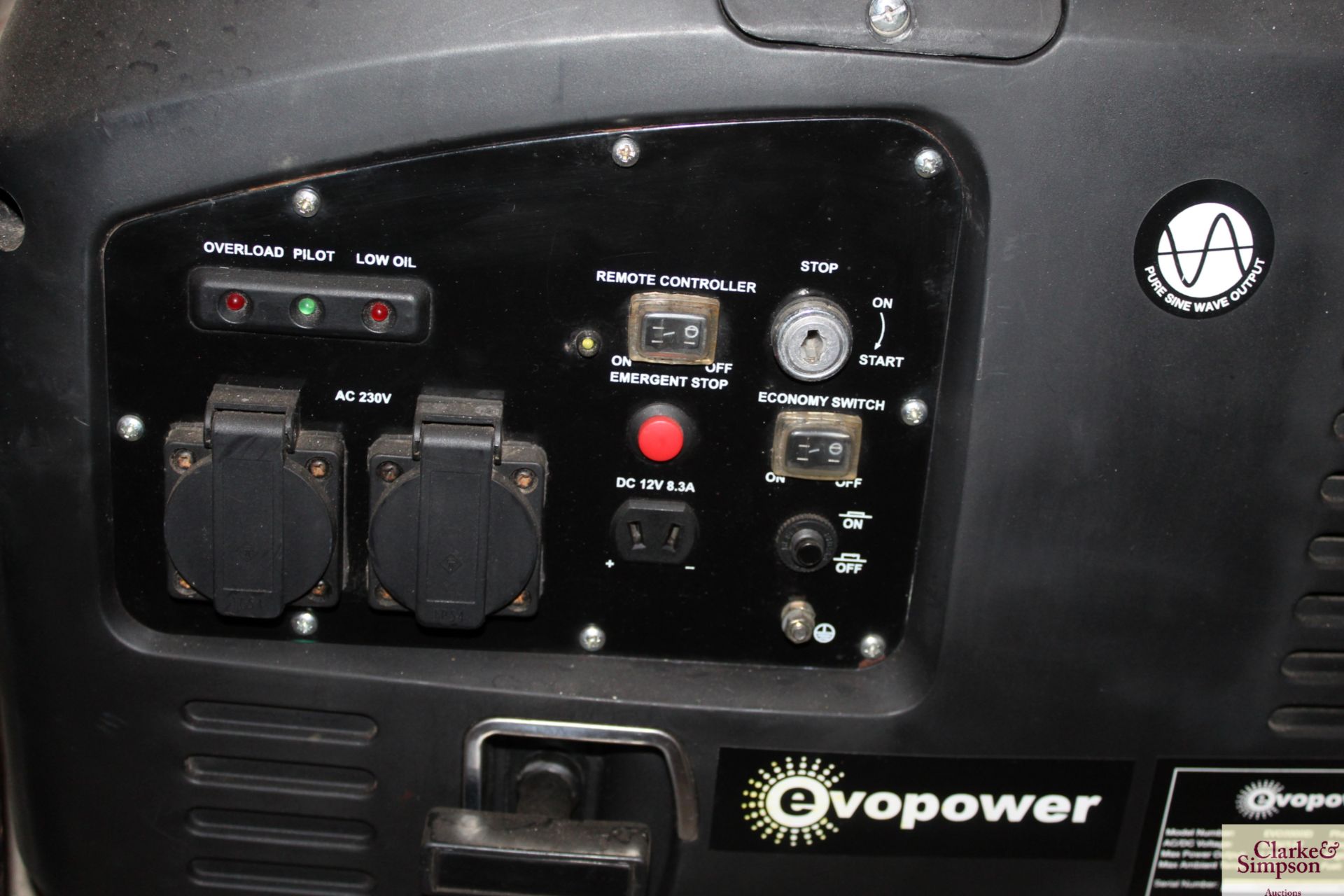 EuroPower portable generator. - Image 3 of 4