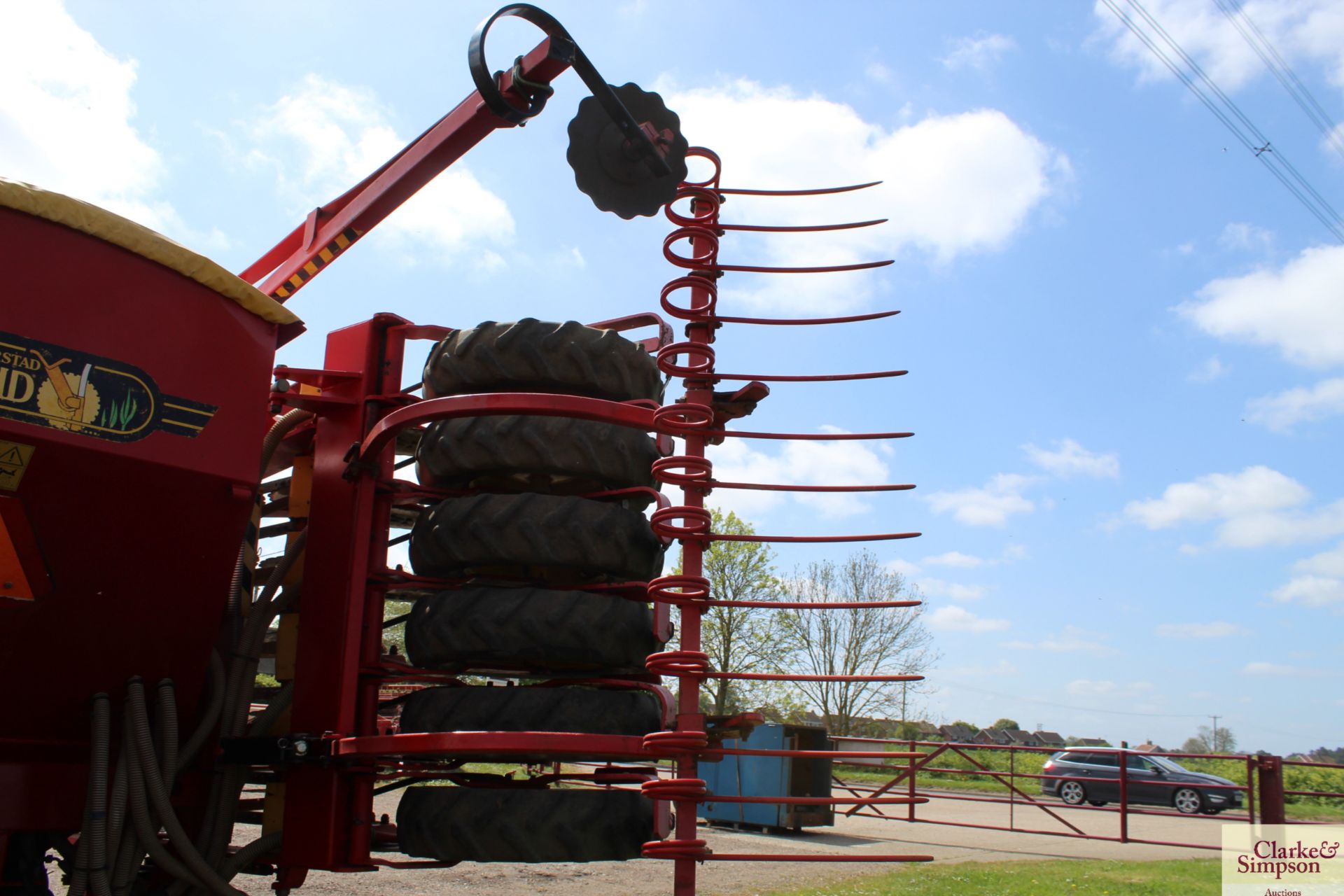 Vaderstad Rapid A600S 6m System Disc trailed drill. Serial number 12469. 3,401Ha. With radar, - Image 23 of 35