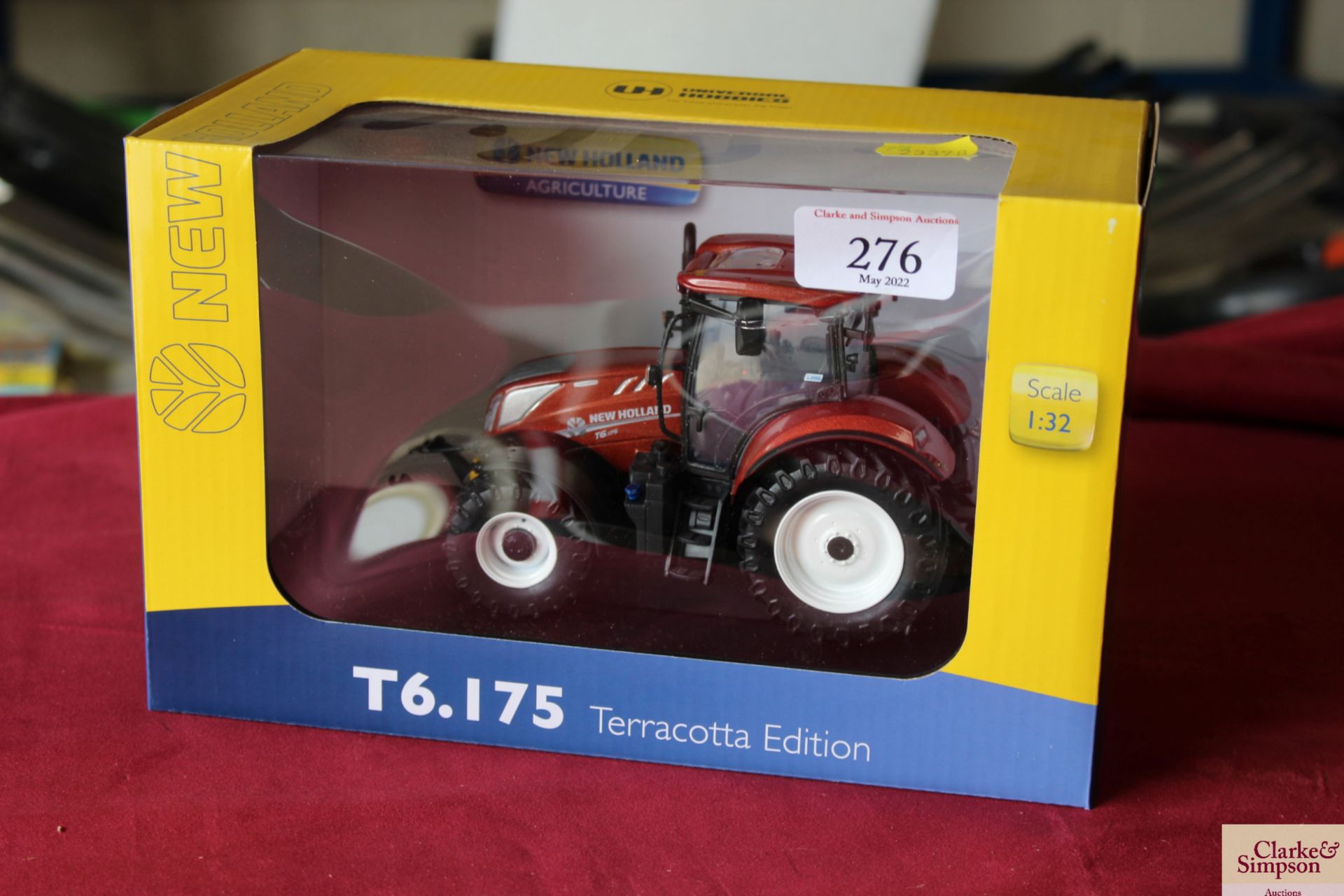 UH NH Fiat T6.175 Tractor Limited Ed 1/32. V