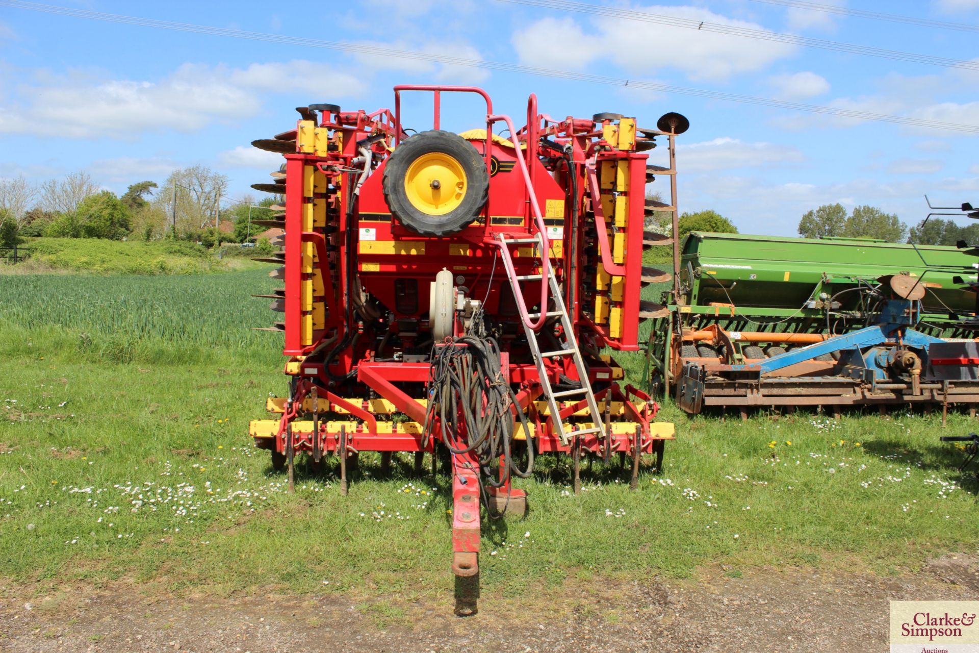 Vaderstad Rapid A600S 6m System Disc trailed drill. Serial number 12469. 3,401Ha. With radar, - Image 2 of 35