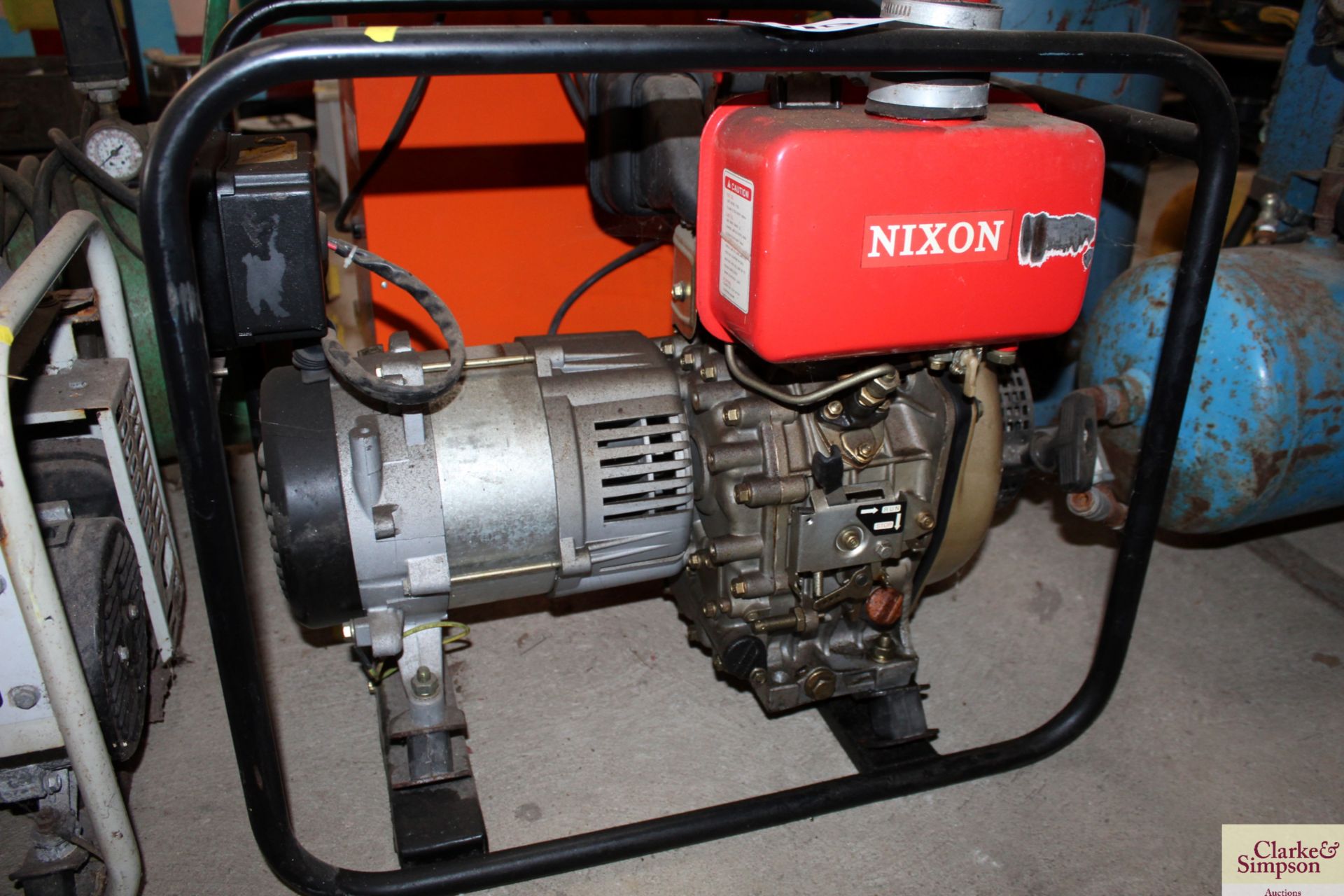 Nixon diesel generator. V - Image 3 of 3