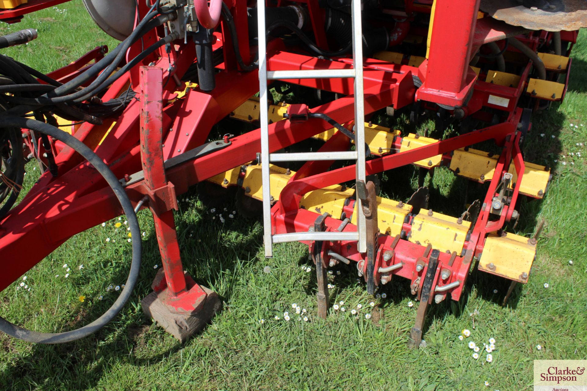 Vaderstad Rapid A600S 6m System Disc trailed drill. Serial number 12469. 3,401Ha. With radar, - Image 12 of 35