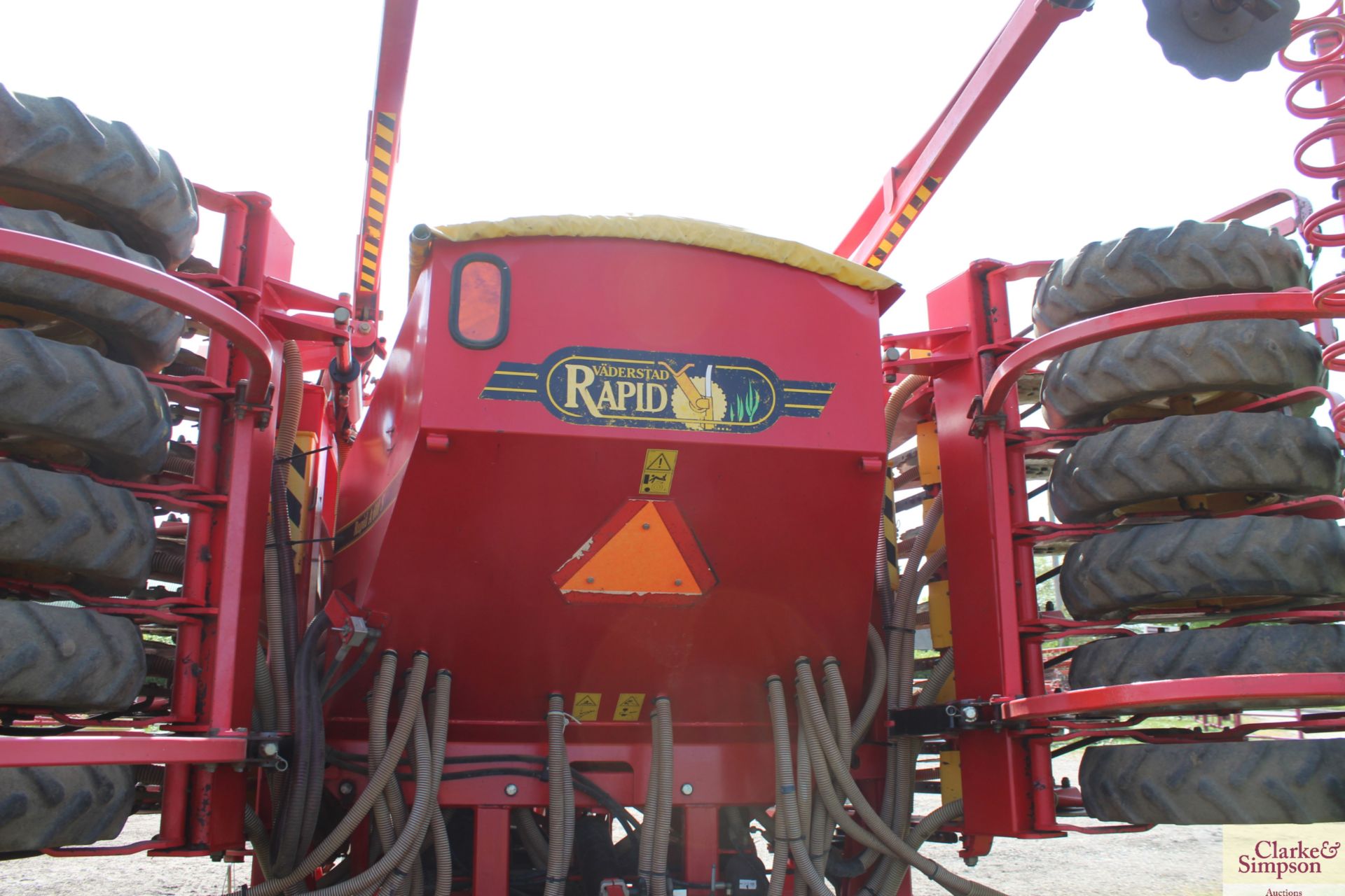 Vaderstad Rapid A600S 6m System Disc trailed drill. Serial number 12469. 3,401Ha. With radar, - Image 20 of 35