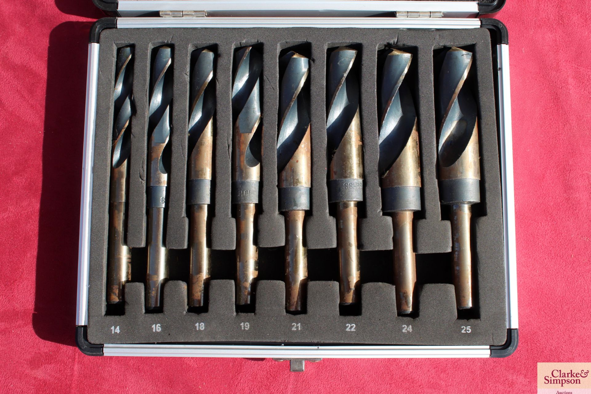 8 piece Deming Drill Set. V - Image 2 of 2