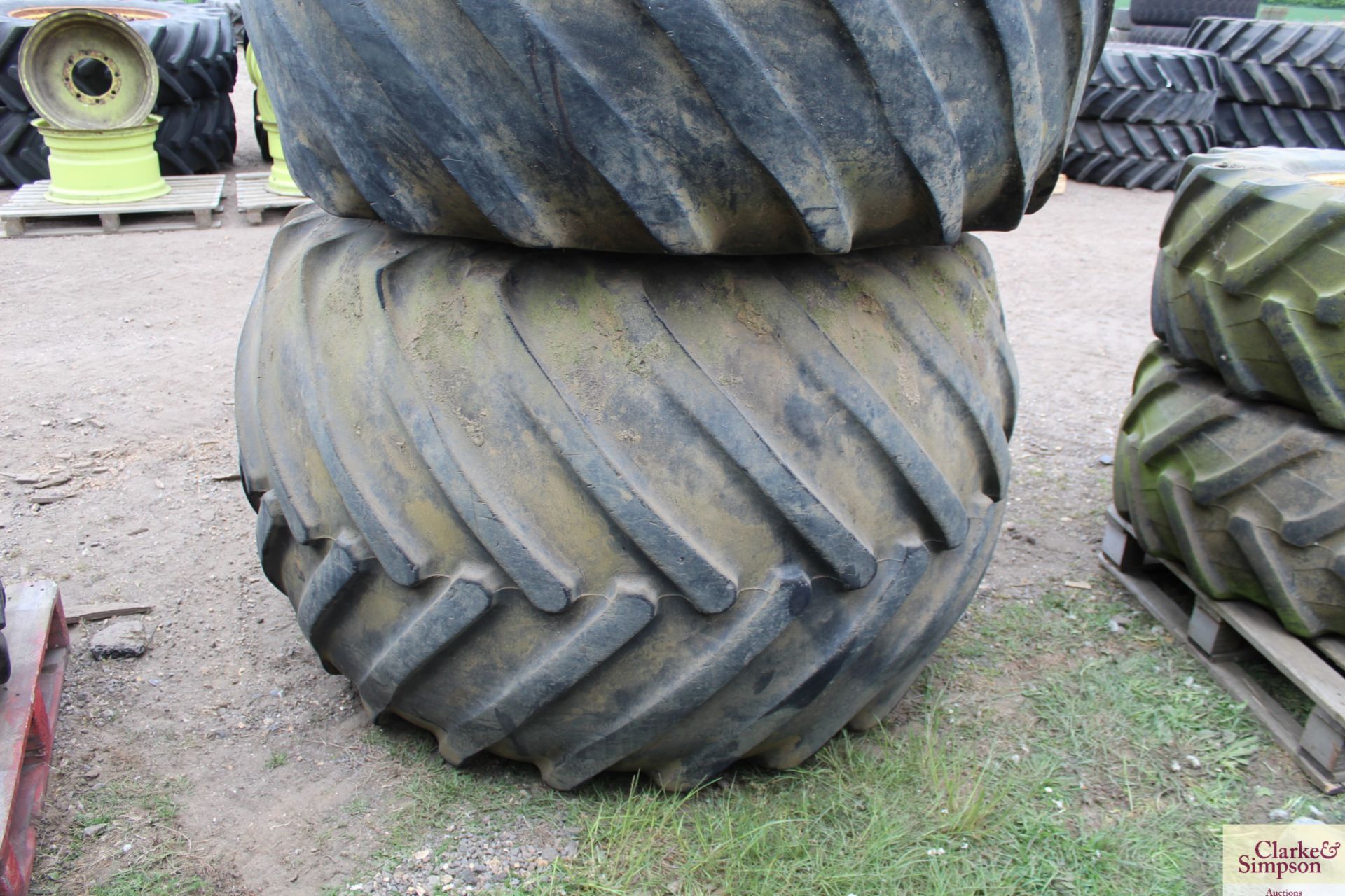 66x43 Terra Tires. V - Image 3 of 4