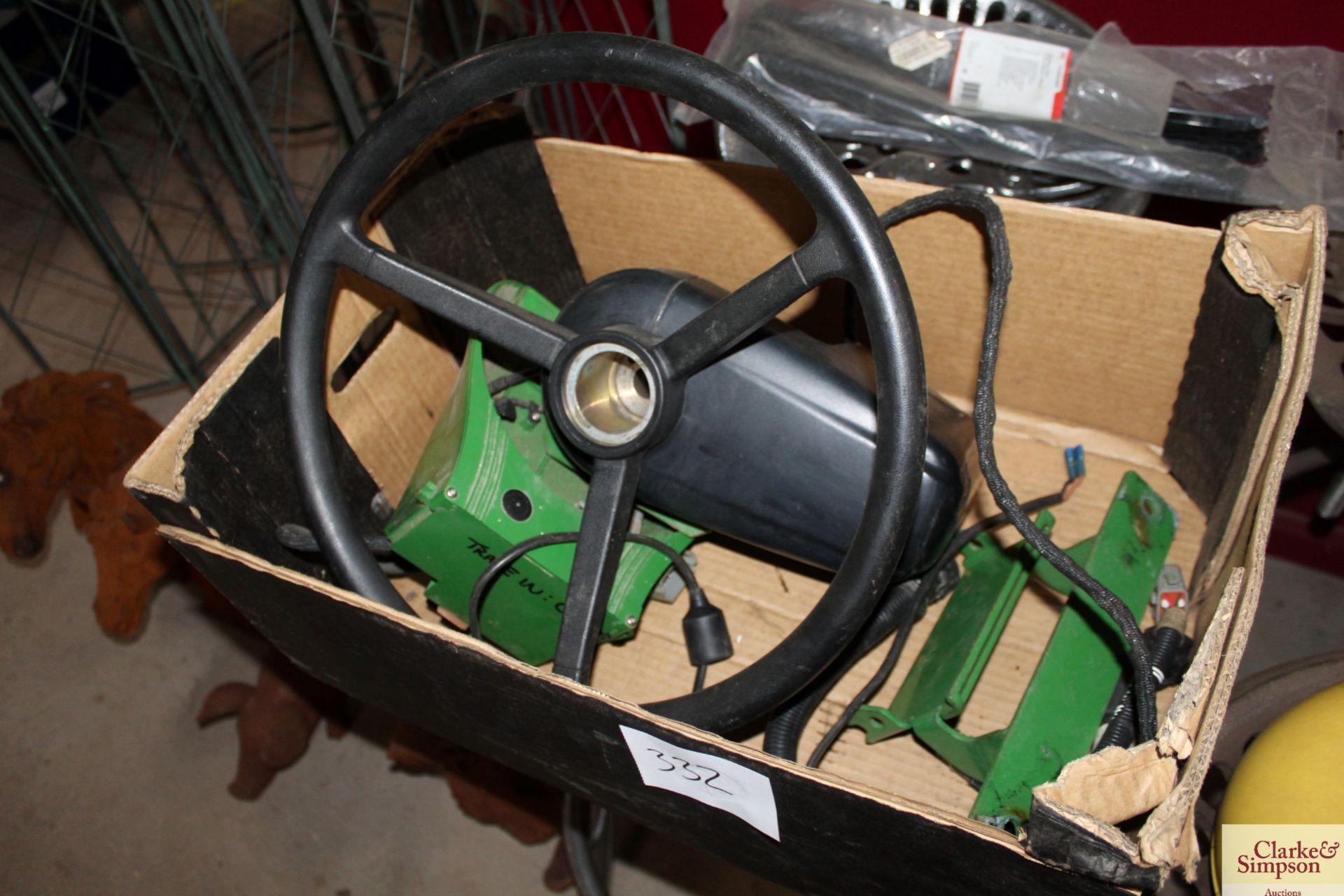 John Deere Greenstar ATU electric steering wheel,