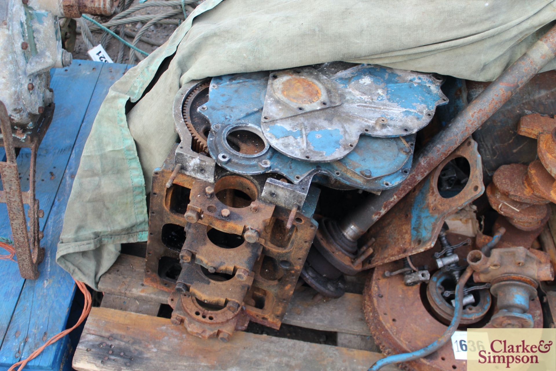 Large quantity of Fordson Dexta spares. - Image 4 of 5