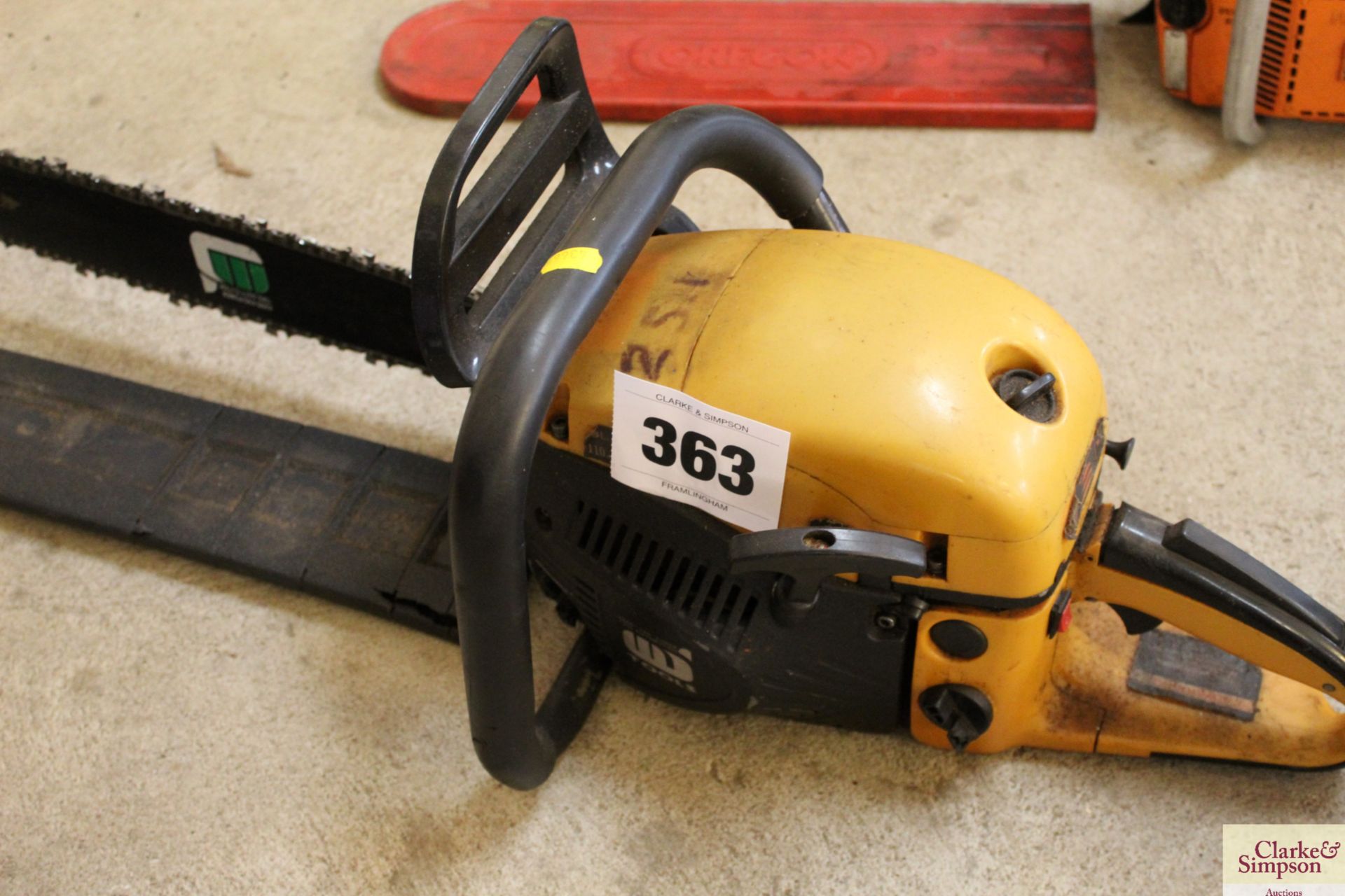 Petrol chain saw. - Image 3 of 4