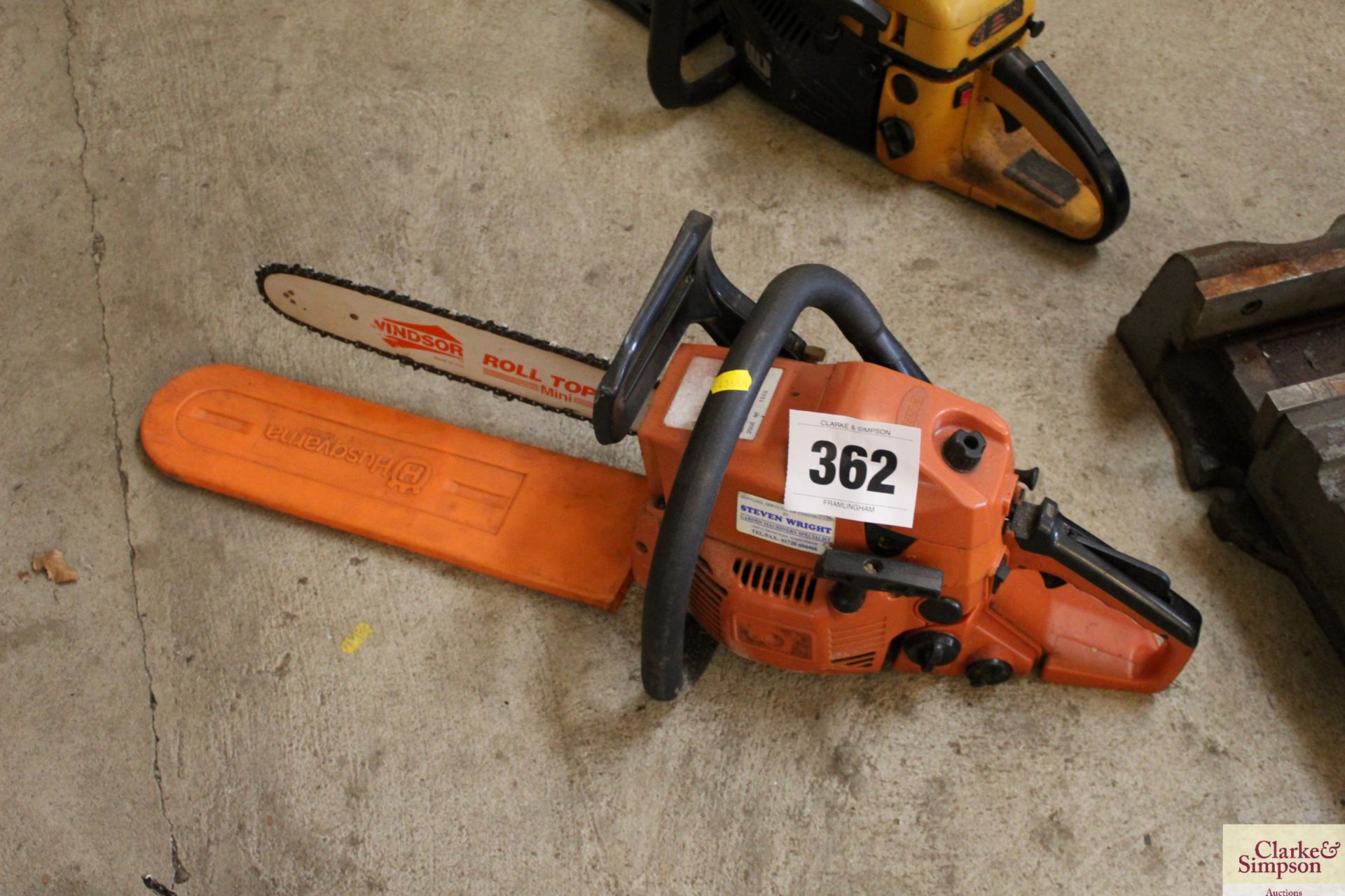 AMA petrol chain saw.