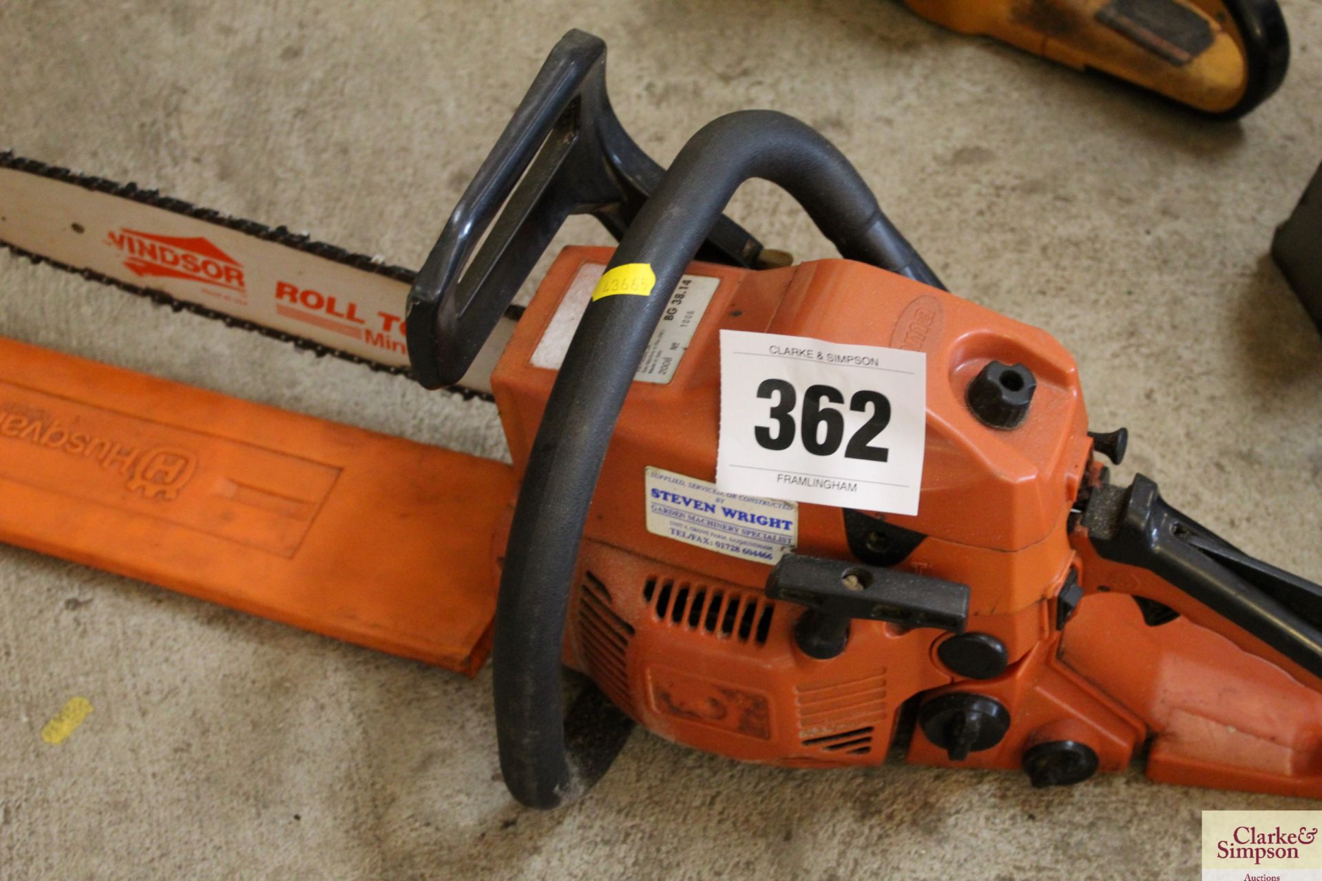 AMA petrol chain saw. - Image 3 of 4