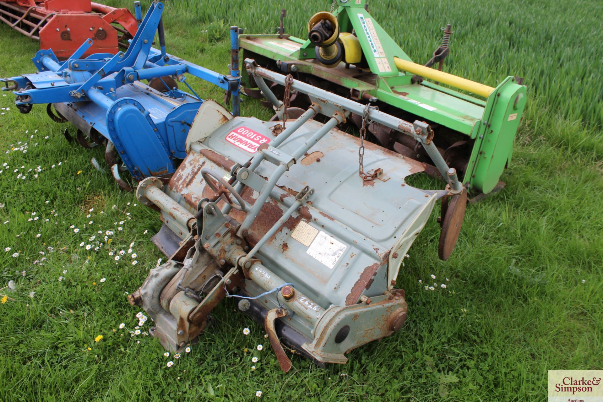 3ft rotovator for compact tractor. - Image 2 of 7