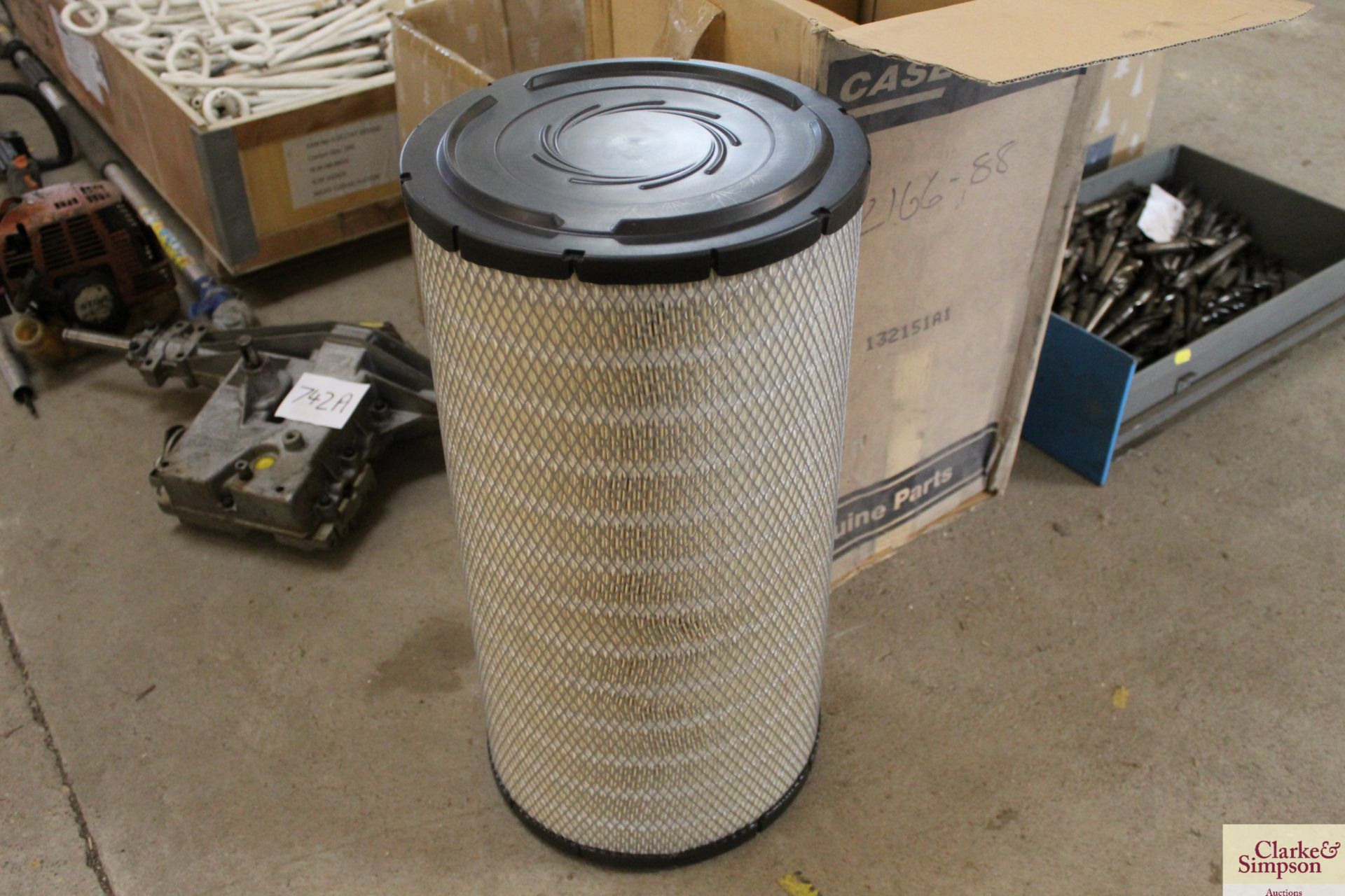 Case/IH Axial Flow Combine Outer Air Filter 132151A1. V - Image 2 of 2