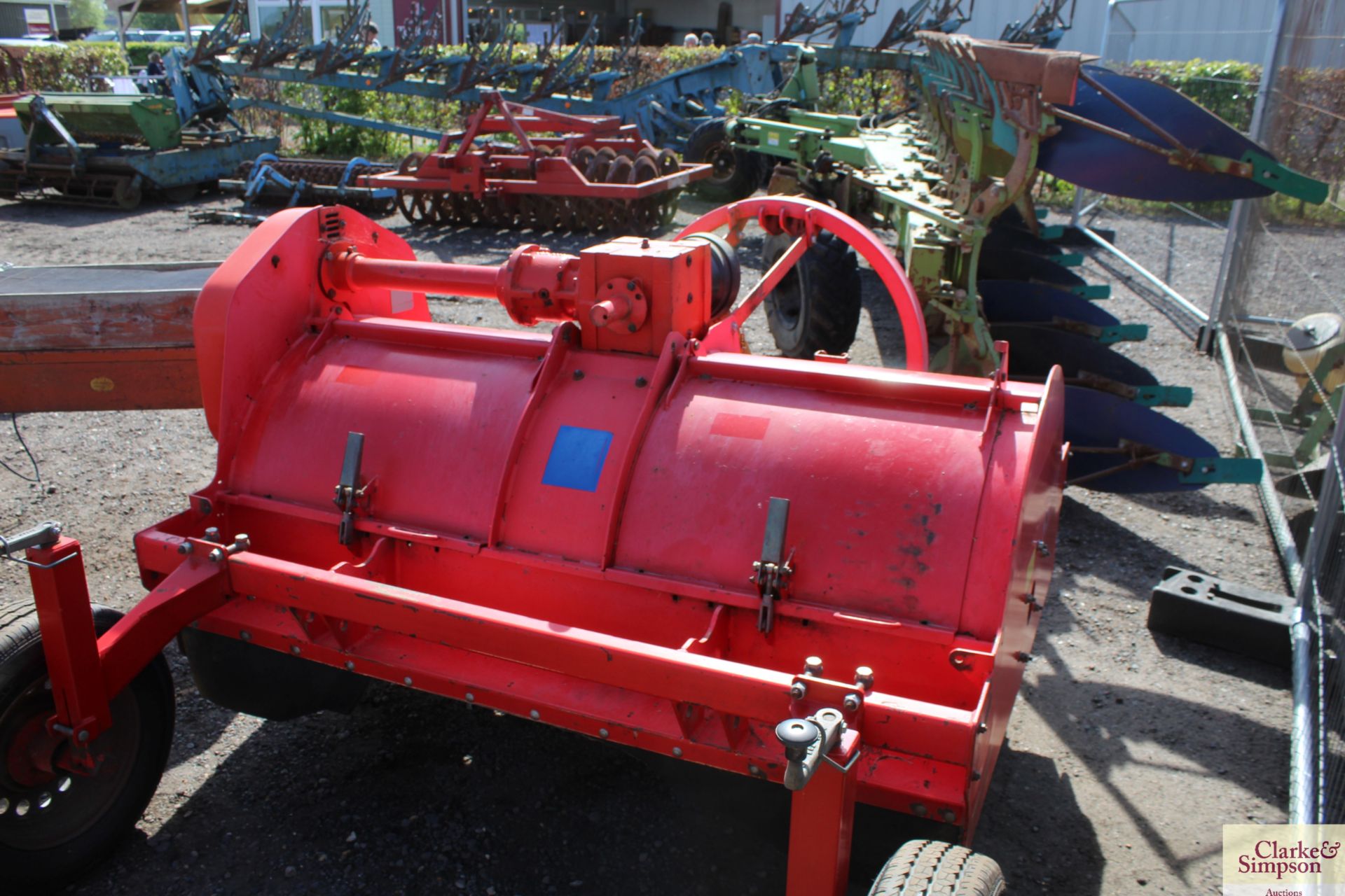 Grimme front mounted single bed topper. V - Image 4 of 10