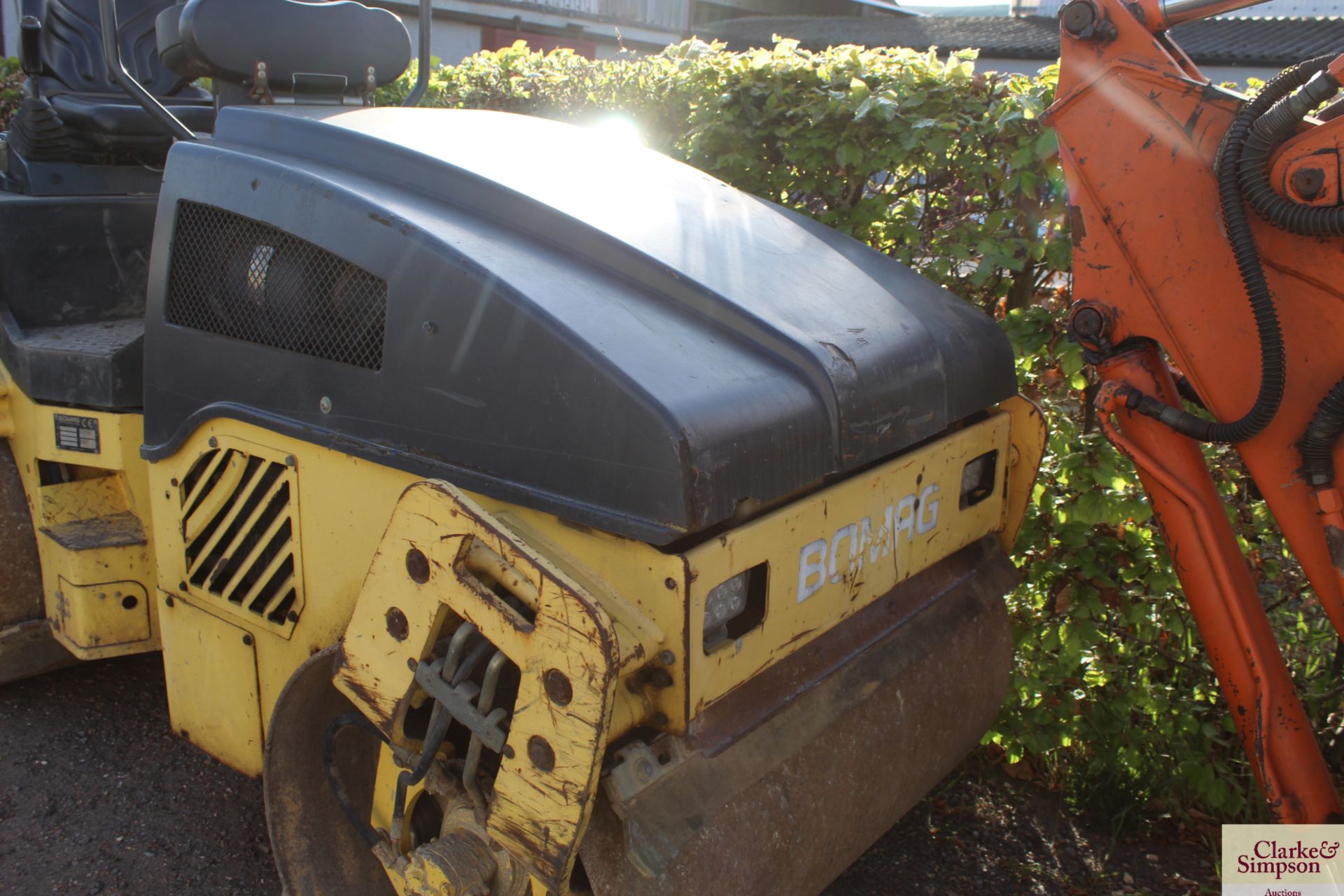 Bomag BW 120 AD-4 double drum roller. 2007. 1,346 hours. Serial number 101880024620. Owned from new. - Image 3 of 11