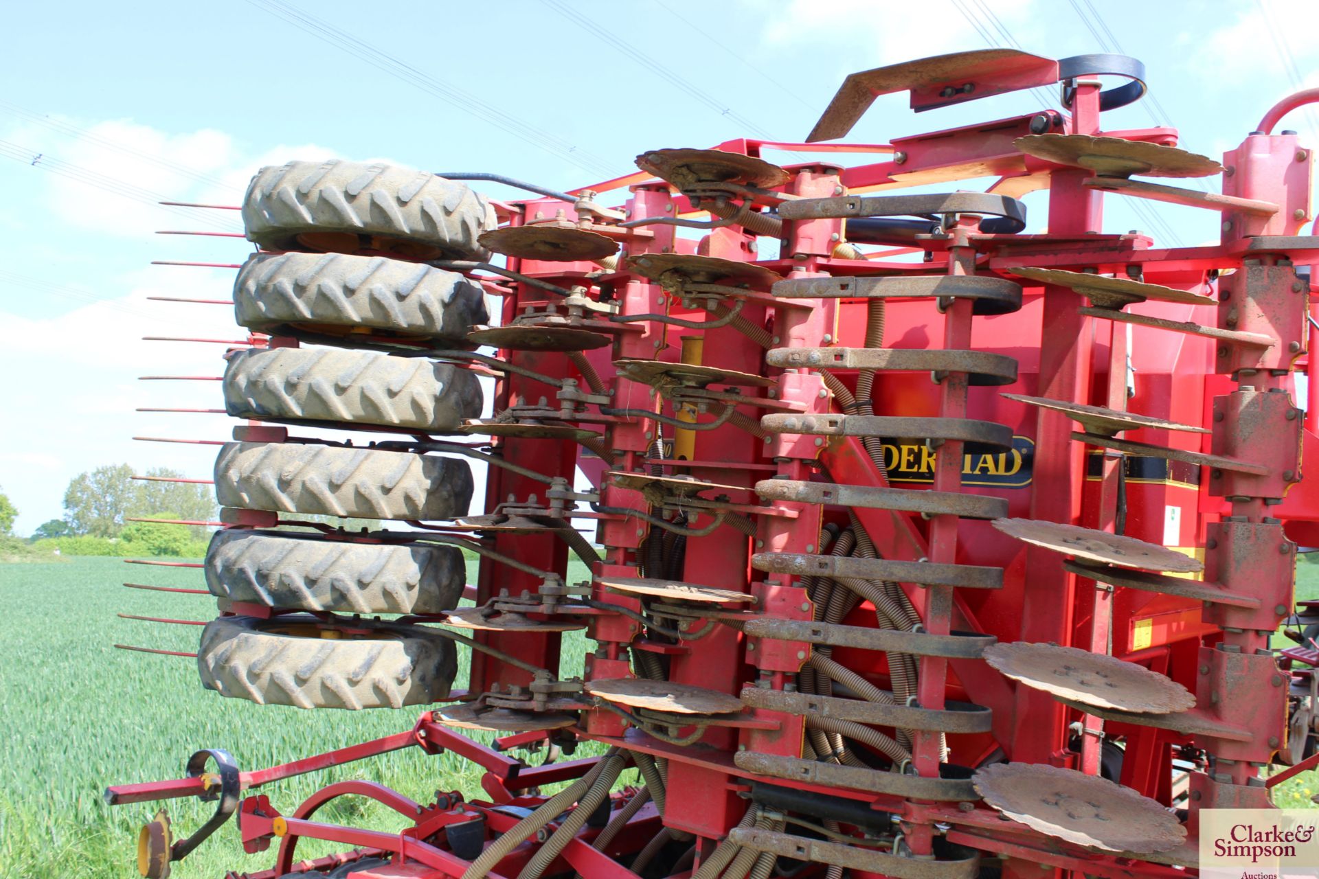 Vaderstad Rapid A600S 6m System Disc trailed drill. Serial number 12469. 3,401Ha. With radar, - Image 24 of 35