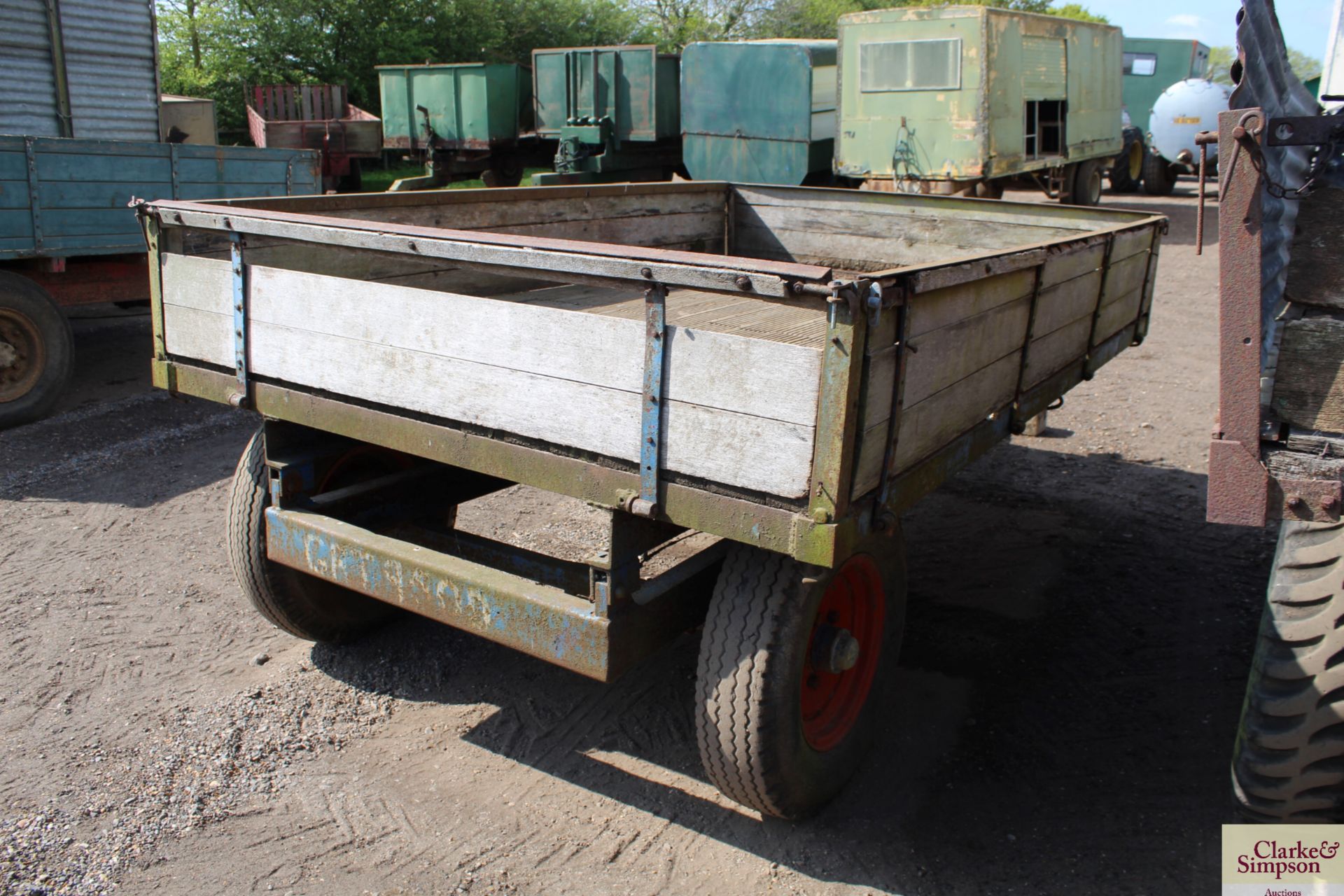 Wheatley 3T single axle tipping trailer. - Image 4 of 12