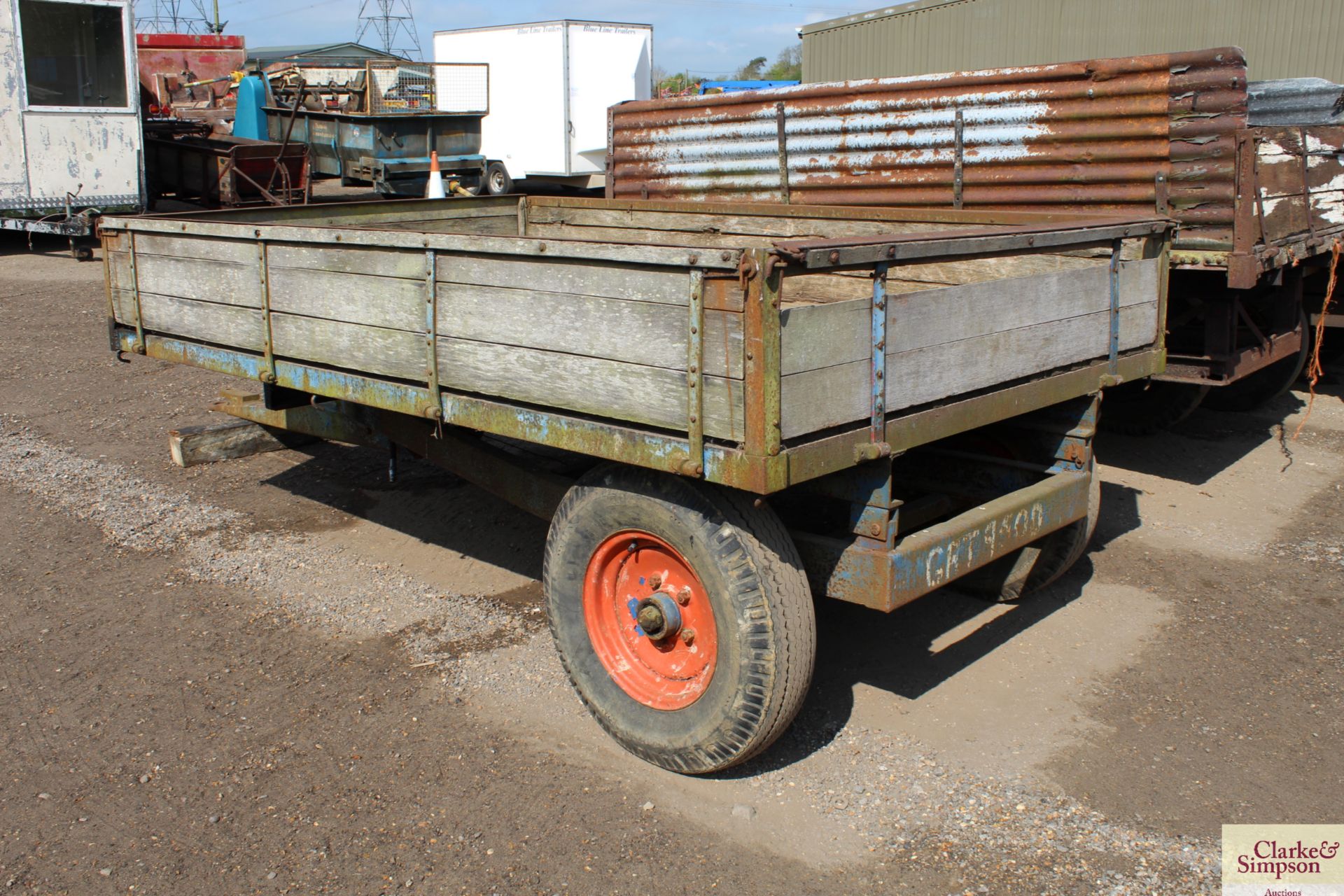 Wheatley 3T single axle tipping trailer. - Image 3 of 12