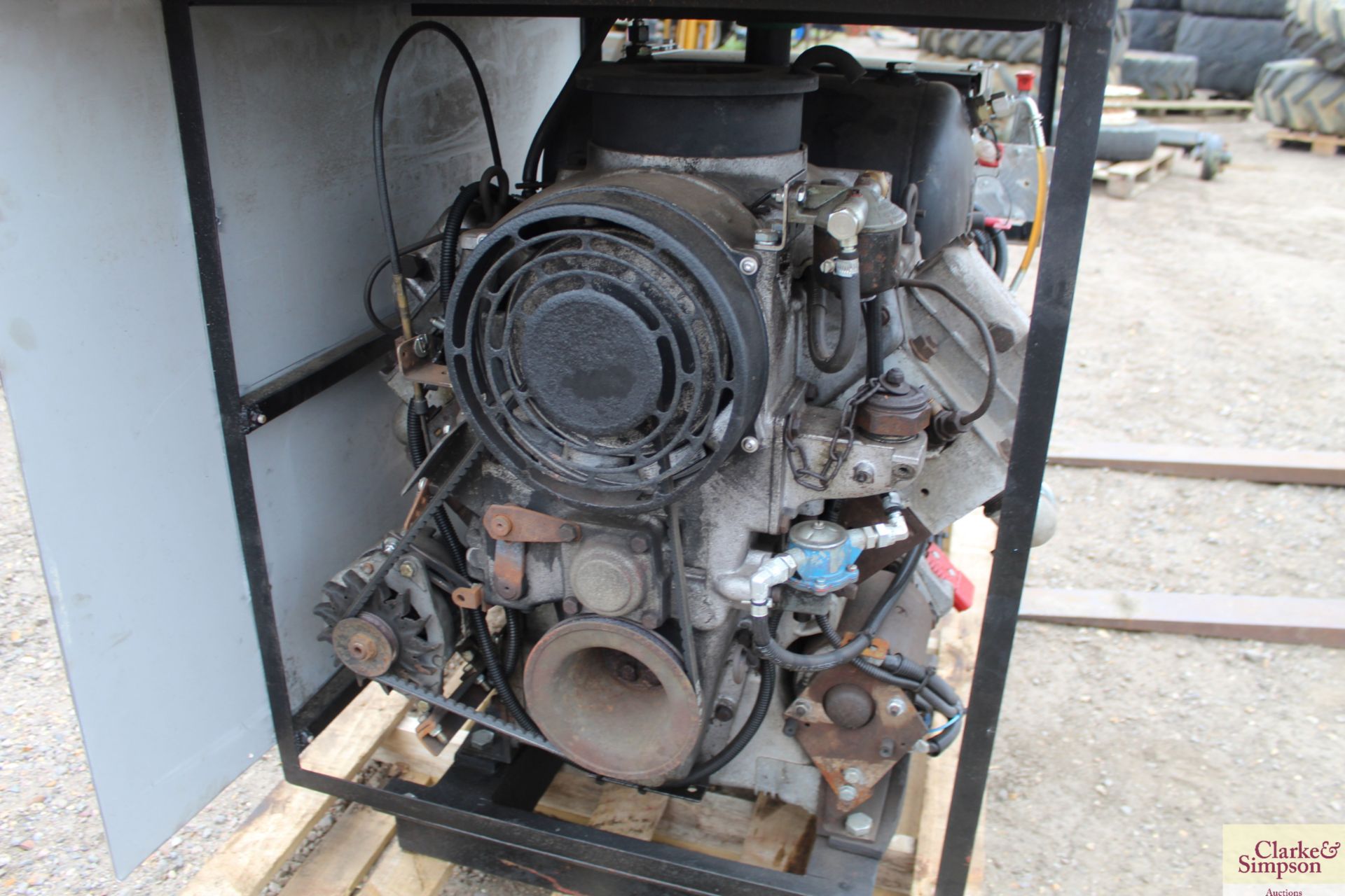 Twin cylinder air cooled diesel self-contained hyd - Image 5 of 7