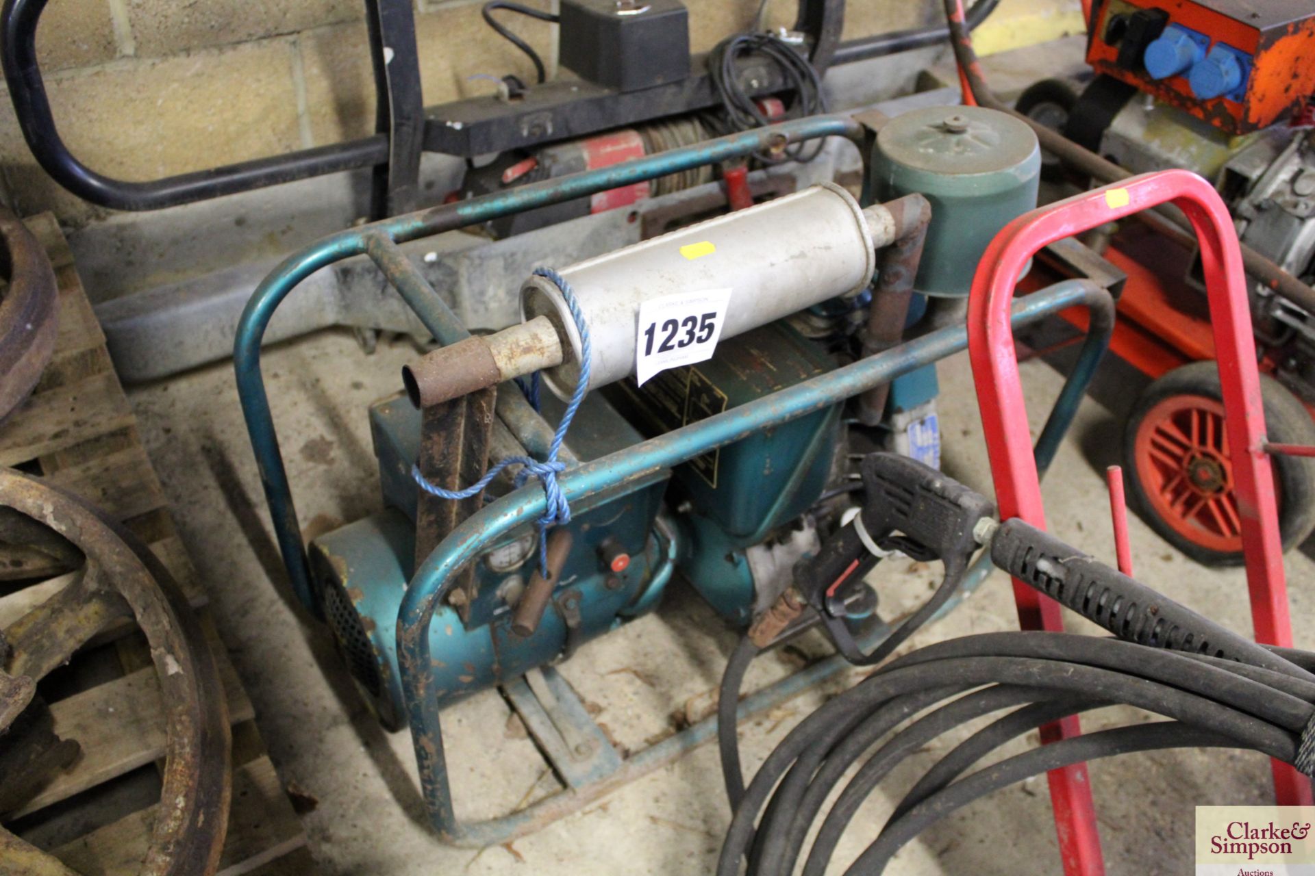 Petter AB1 diesel generator.
