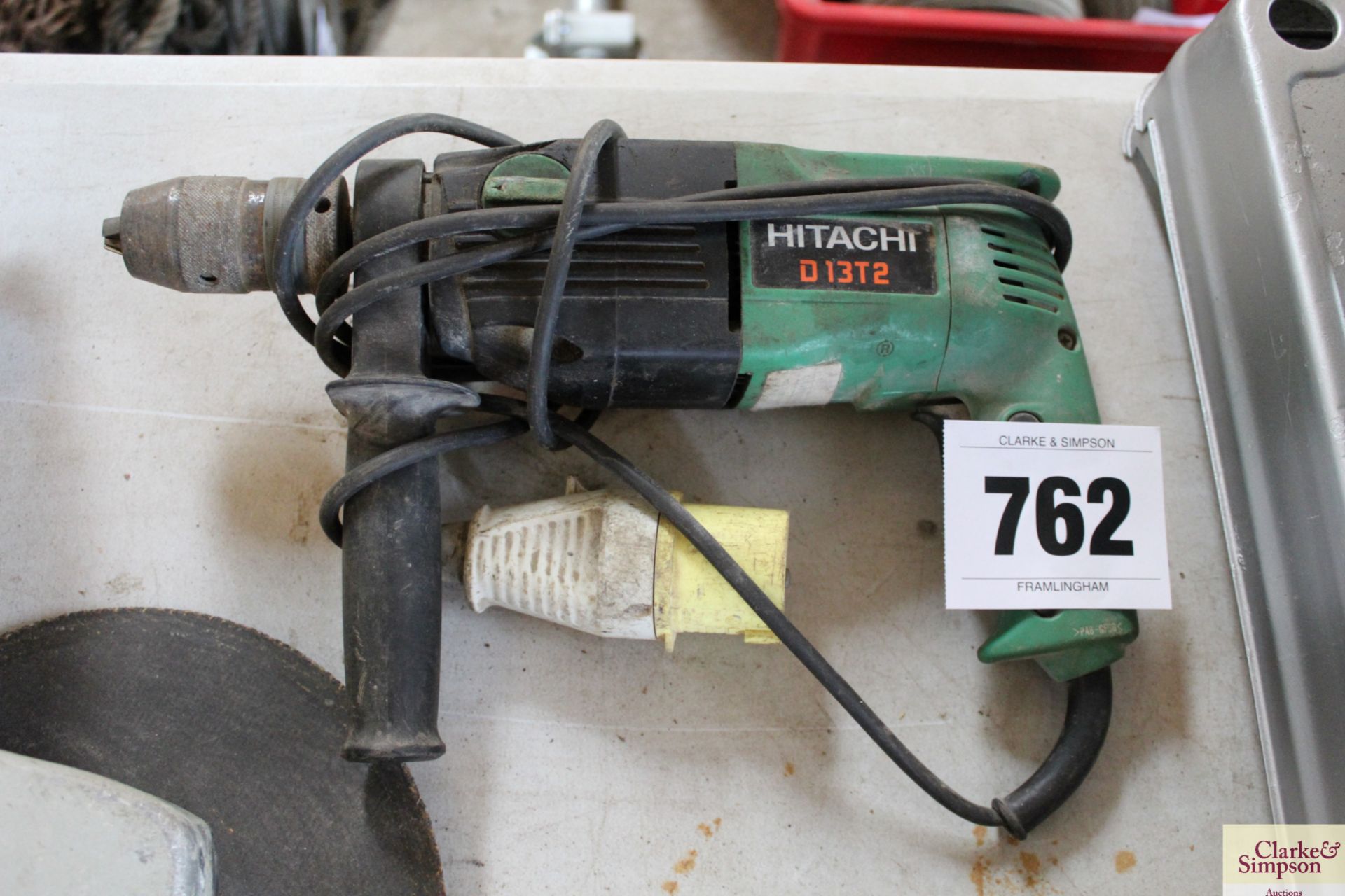 Hitachi 110v drill.