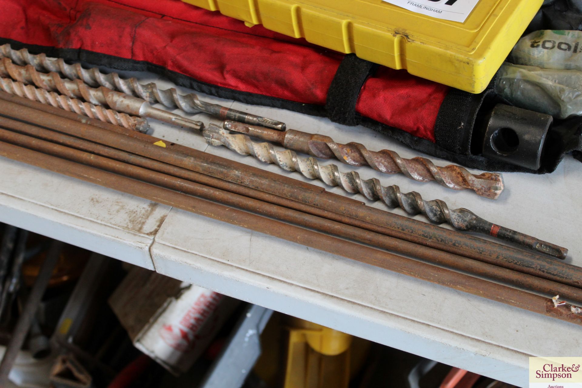 Various long masonry drill bits. - Image 3 of 4