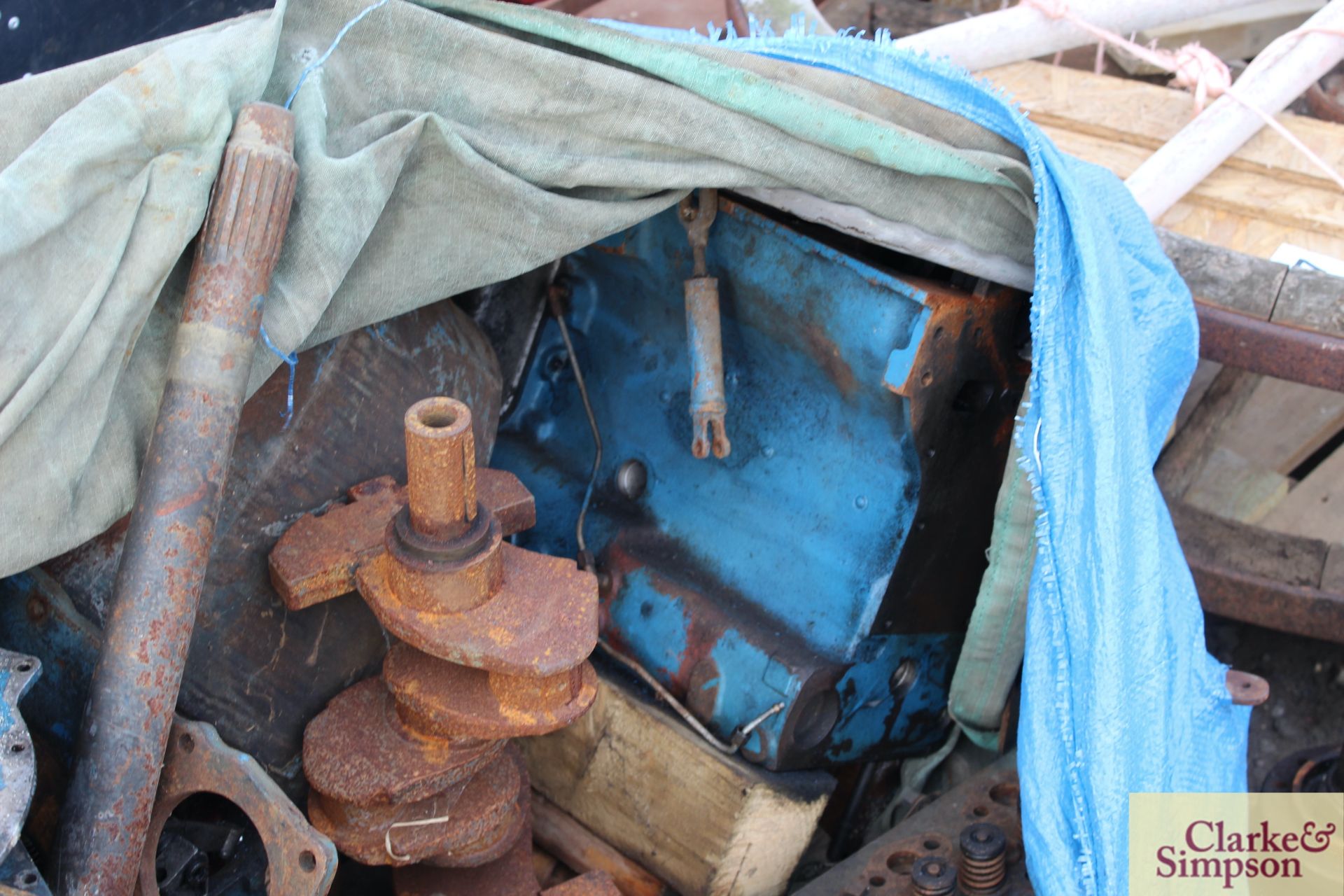 Large quantity of Fordson Dexta spares. - Image 2 of 5