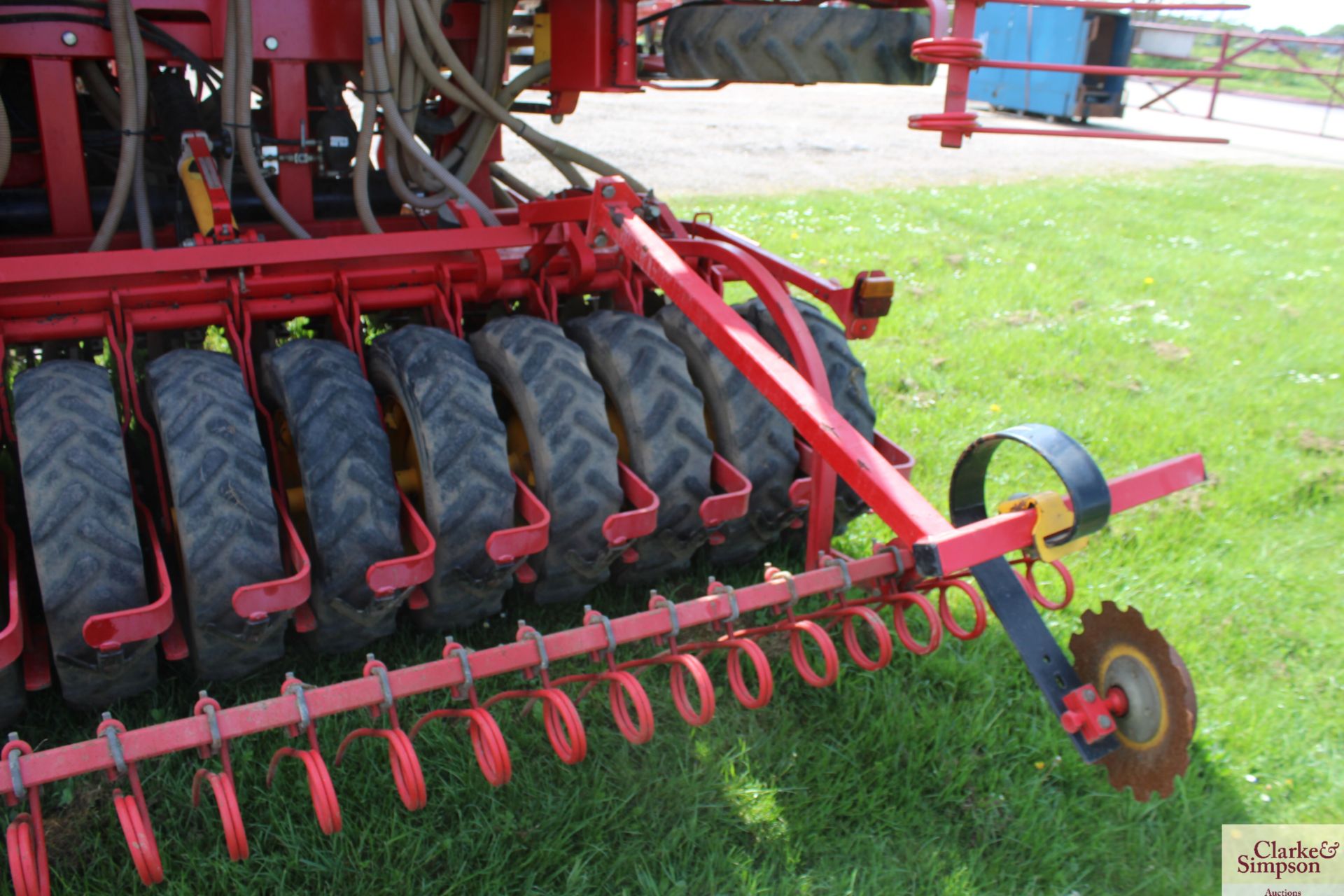 Vaderstad Rapid A600S 6m System Disc trailed drill. Serial number 12469. 3,401Ha. With radar, - Image 22 of 35
