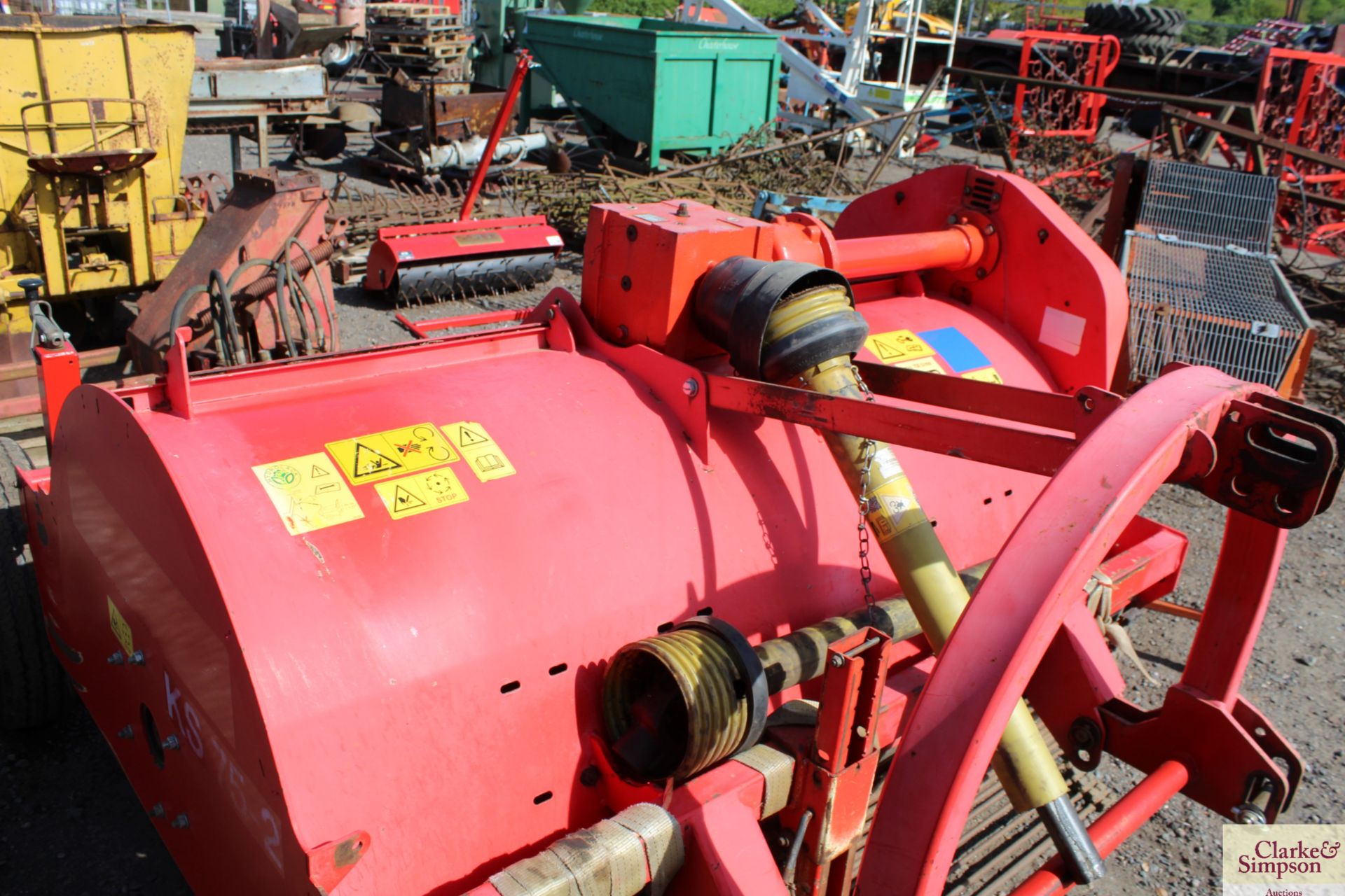 Grimme front mounted single bed topper. V - Image 2 of 10