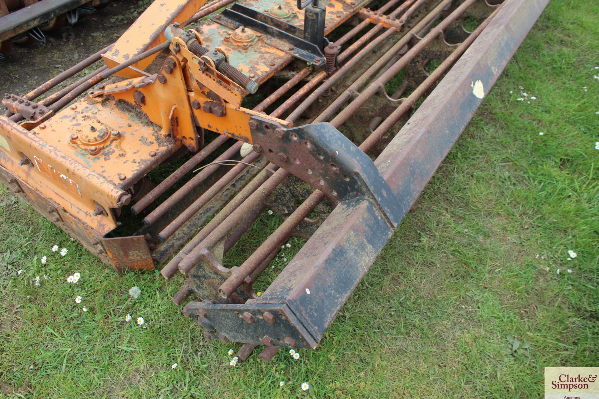 SKH (Feraboli) 4m power harrow. Serial number 11753. With crumbler. Owned from new. V - Image 12 of 17