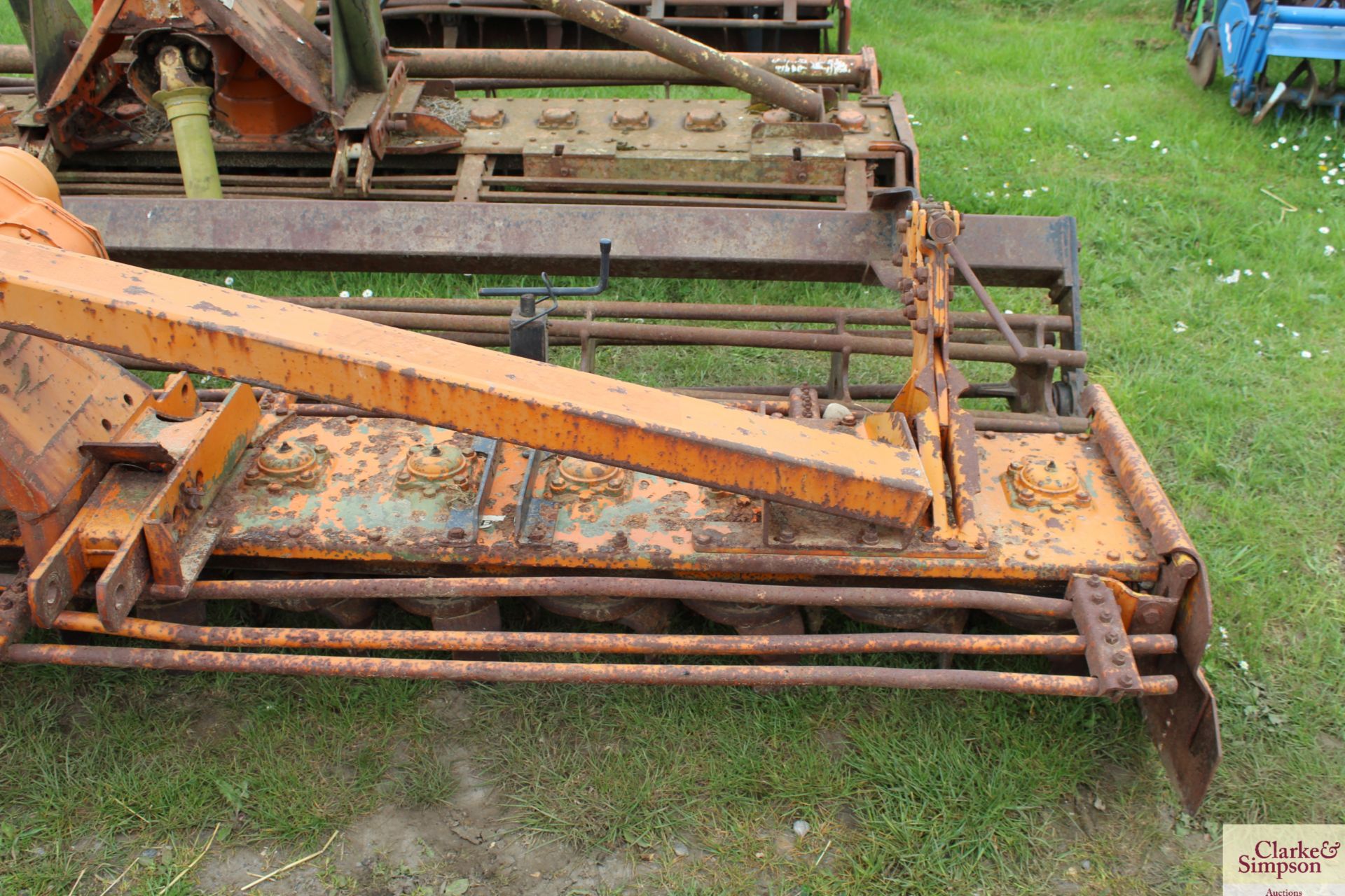 SKH (Feraboli) 4m power harrow. Serial number 11753. With crumbler. Owned from new. V - Image 6 of 17