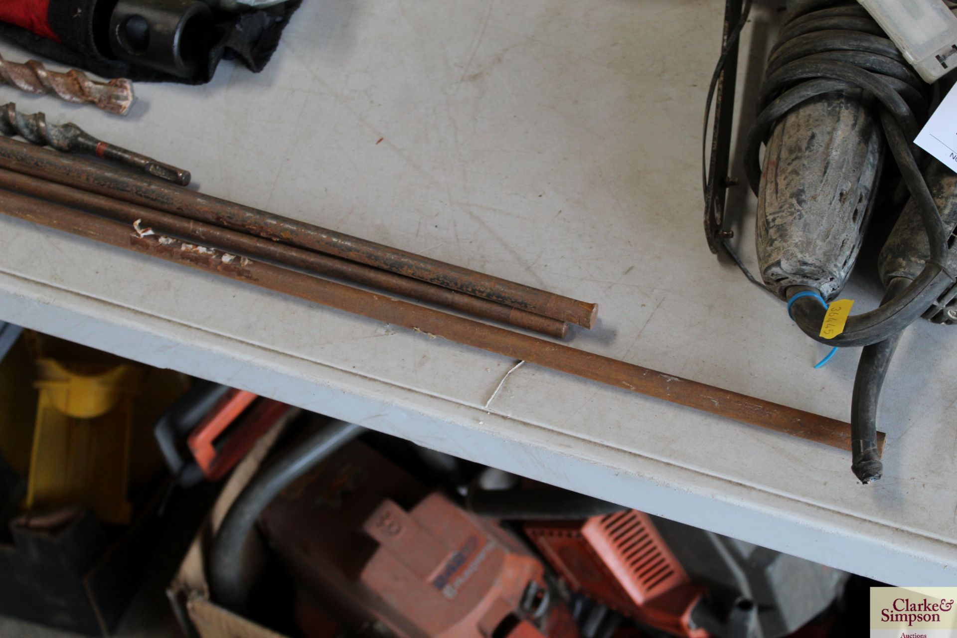 Various long masonry drill bits. - Image 2 of 4