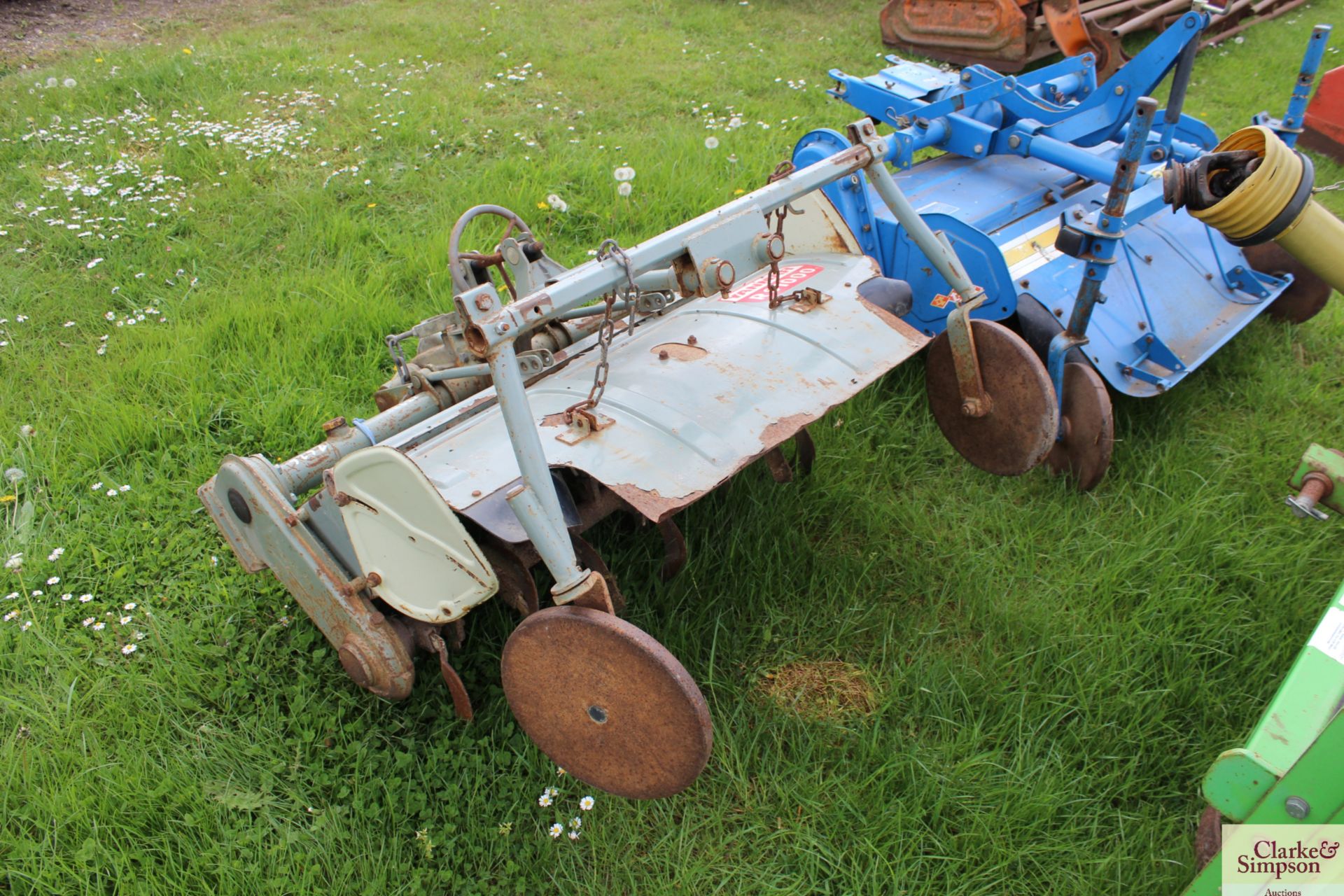 3ft rotovator for compact tractor. - Image 3 of 7