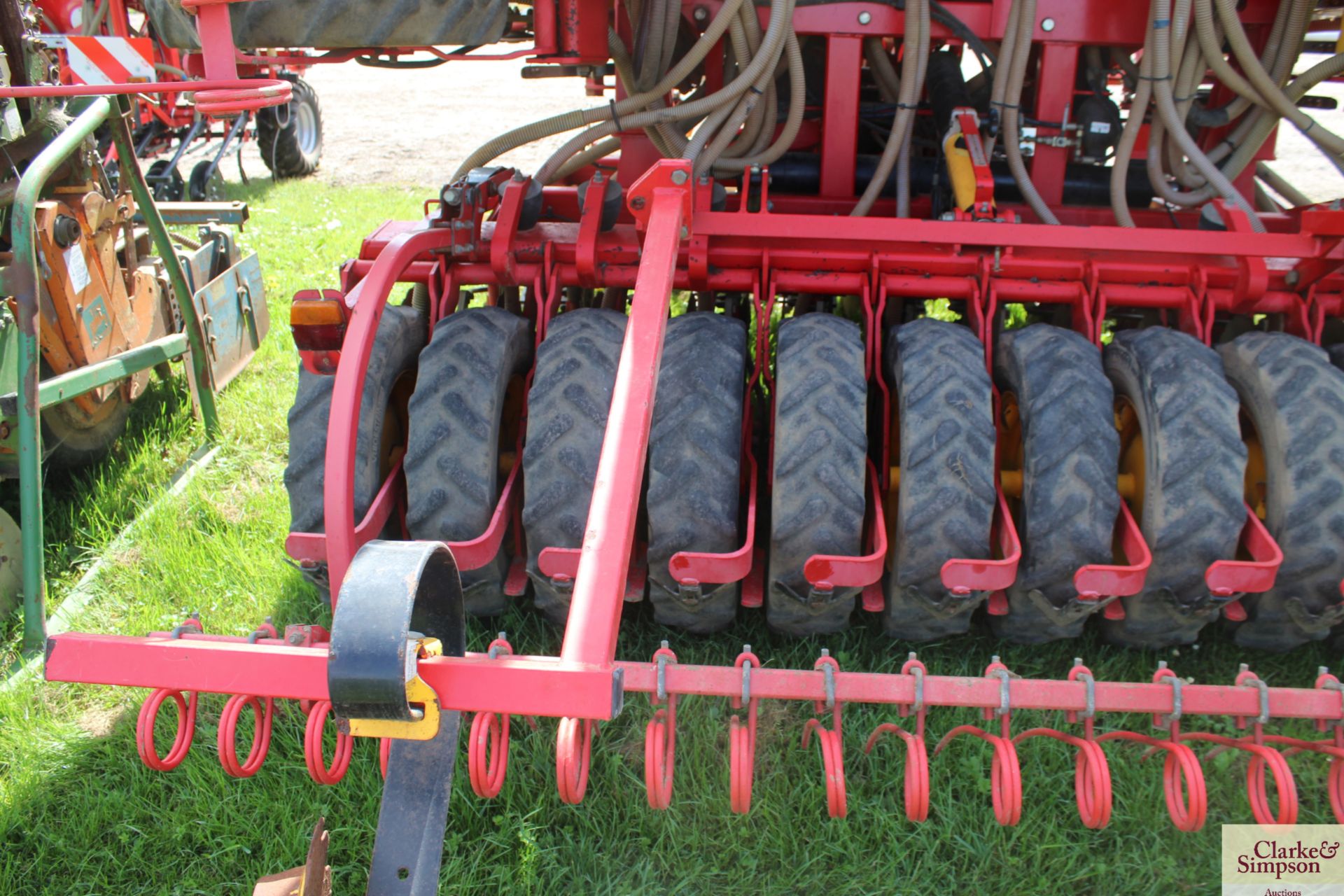 Vaderstad Rapid A600S 6m System Disc trailed drill. Serial number 12469. 3,401Ha. With radar, - Image 21 of 35