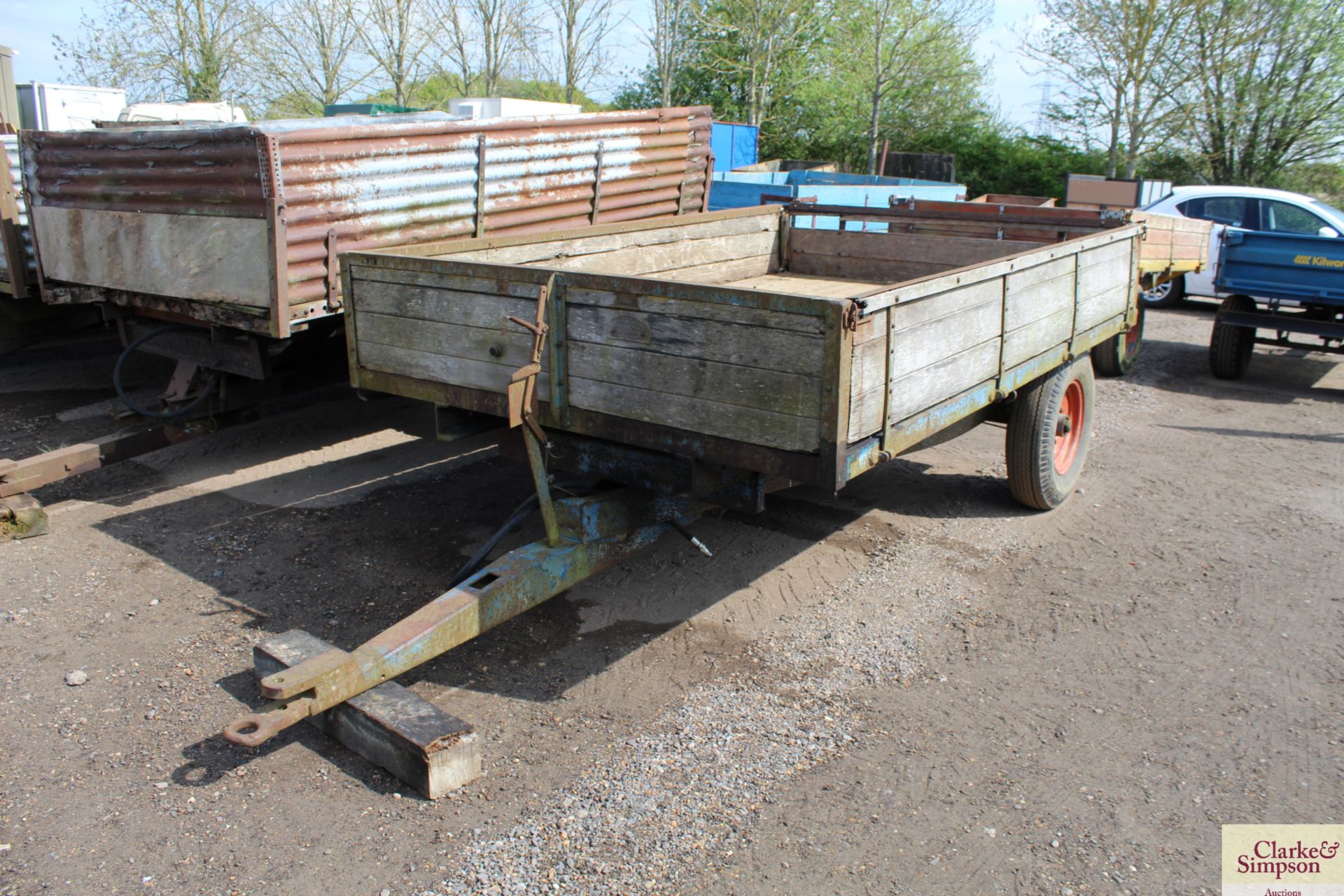 Wheatley 3T single axle tipping trailer. - Image 2 of 12