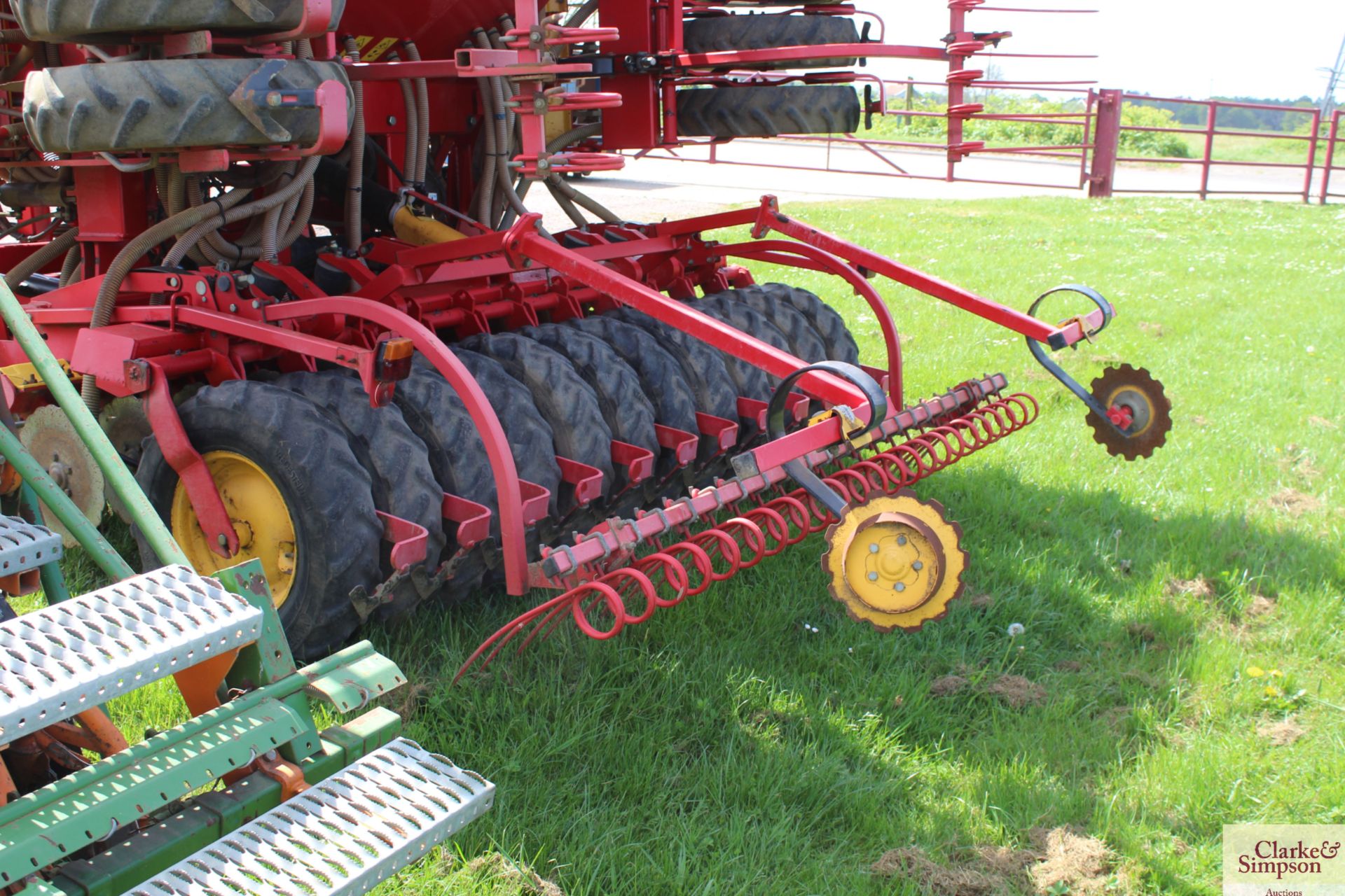 Vaderstad Rapid A600S 6m System Disc trailed drill. Serial number 12469. 3,401Ha. With radar, - Image 7 of 35