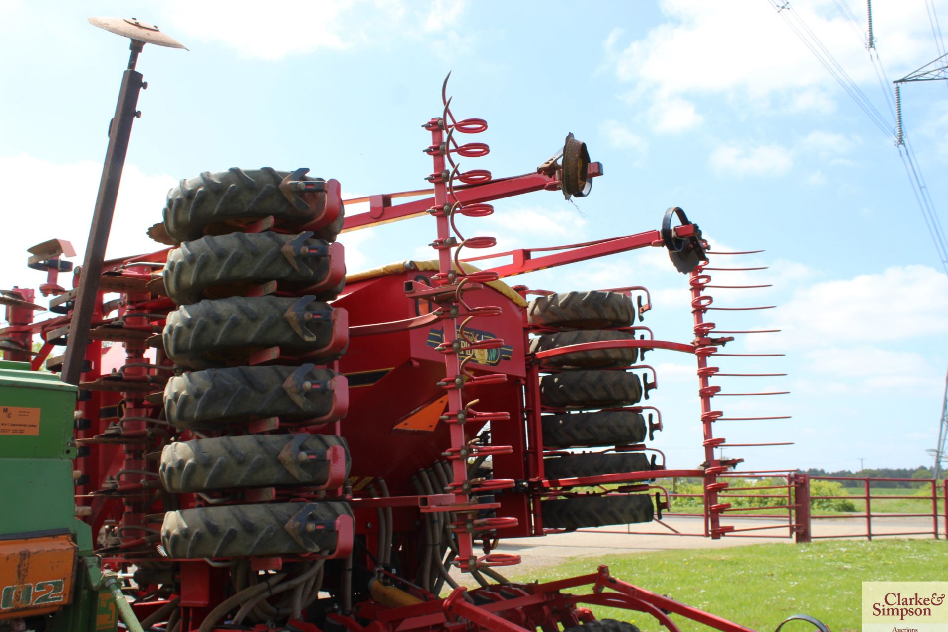 Vaderstad Rapid A600S 6m System Disc trailed drill. Serial number 12469. 3,401Ha. With radar, - Image 6 of 35