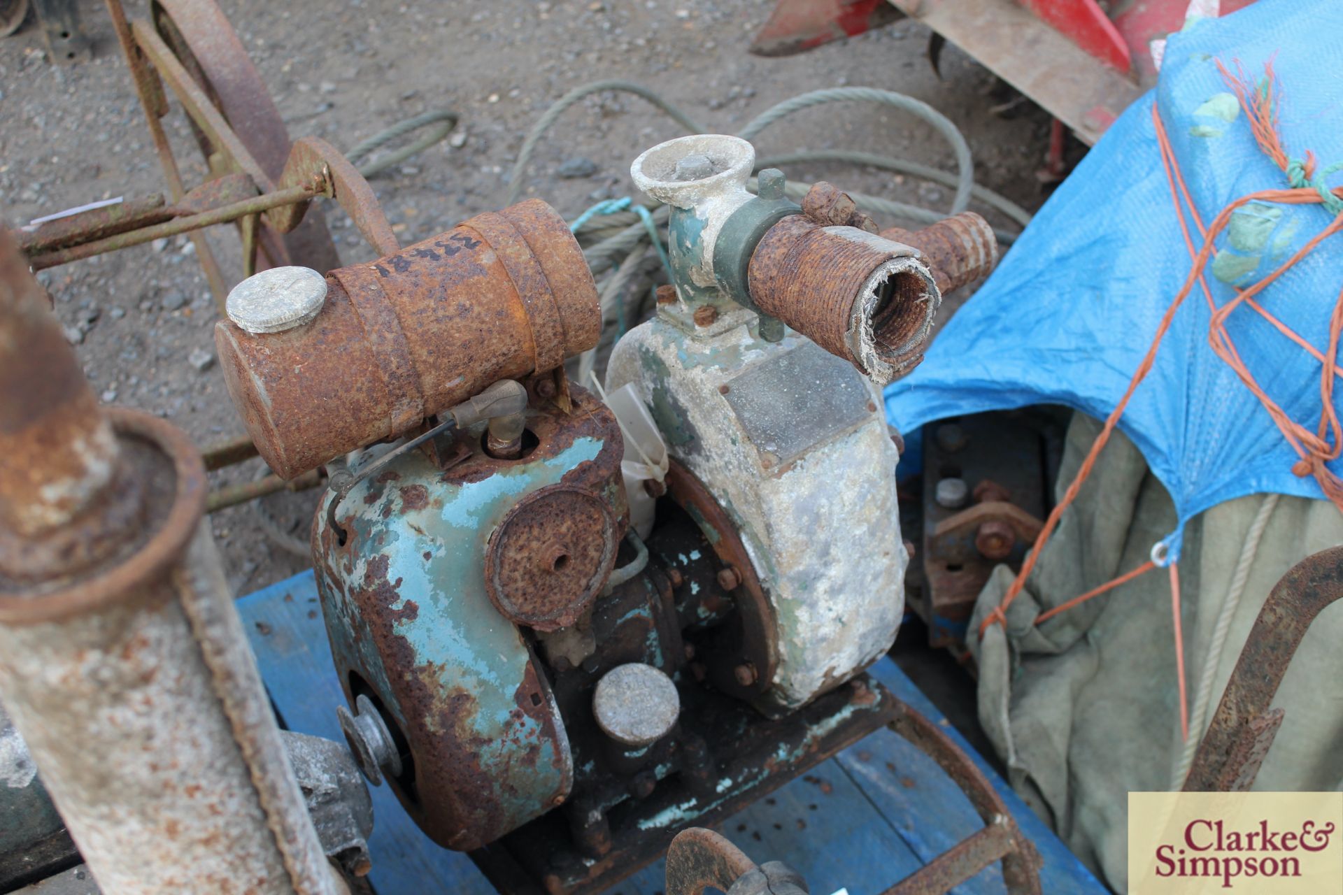 2in water pump with Jap engine. - Image 2 of 3