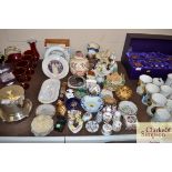 A quantity of various china to include Masons ging