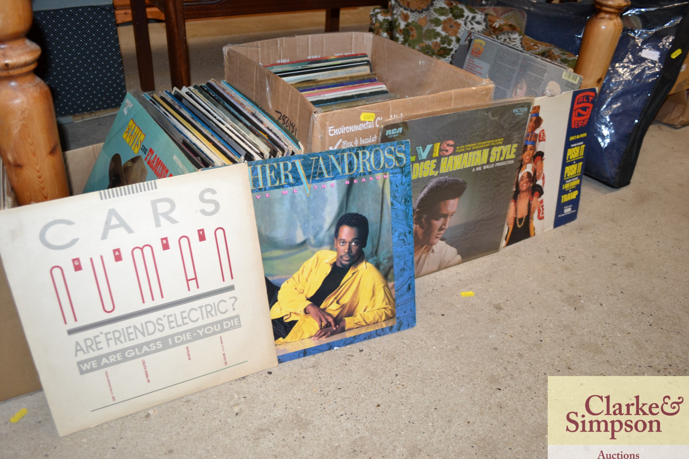 Four boxes of assorted records - Image 2 of 2