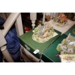 A Lilliput Lane model, Tinwell Forge with box and