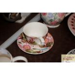 An Emma Bridgewater "Lily" cup and saucer for John